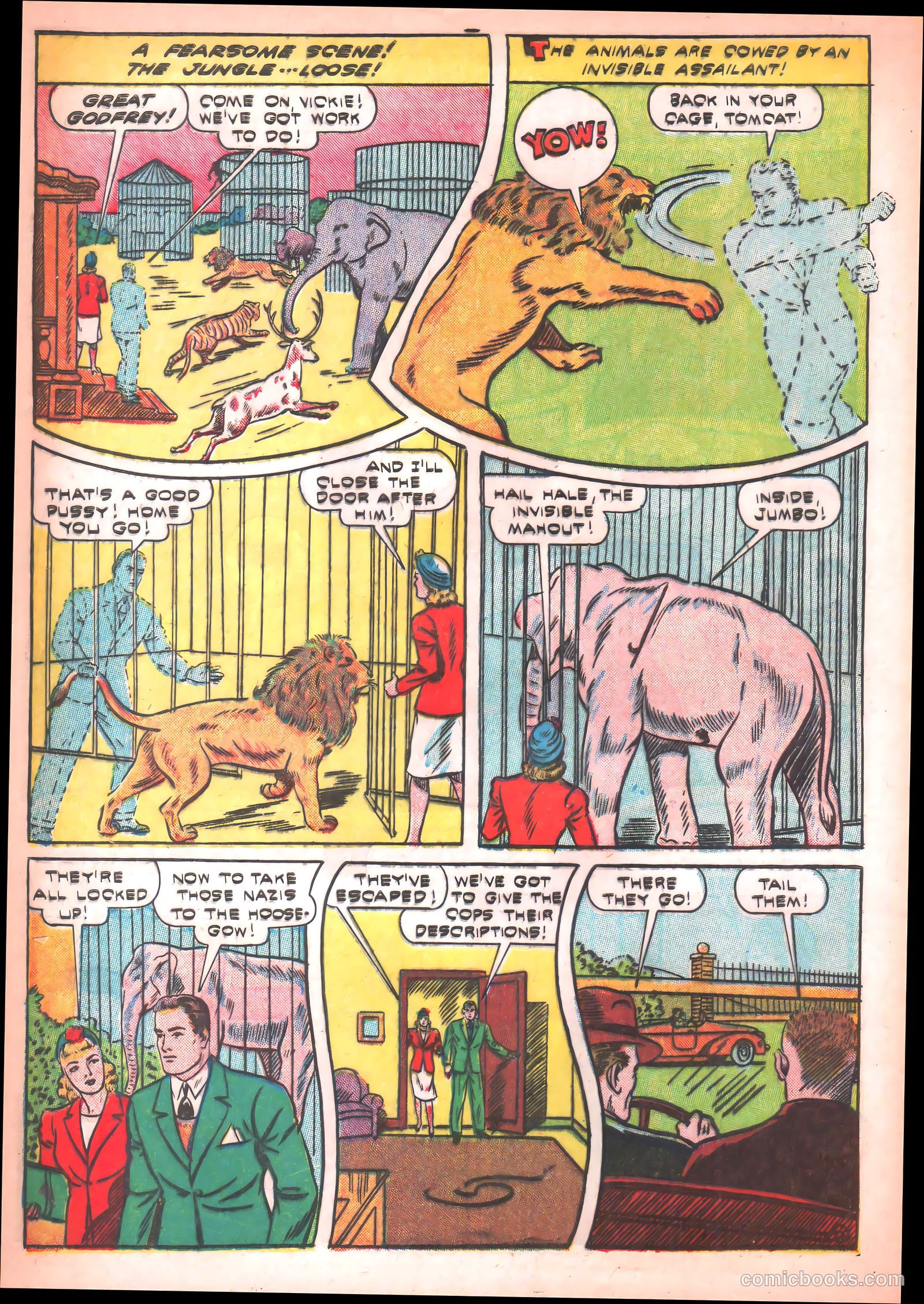 Thrilling Comics #36 (1943) — page 56 of 60