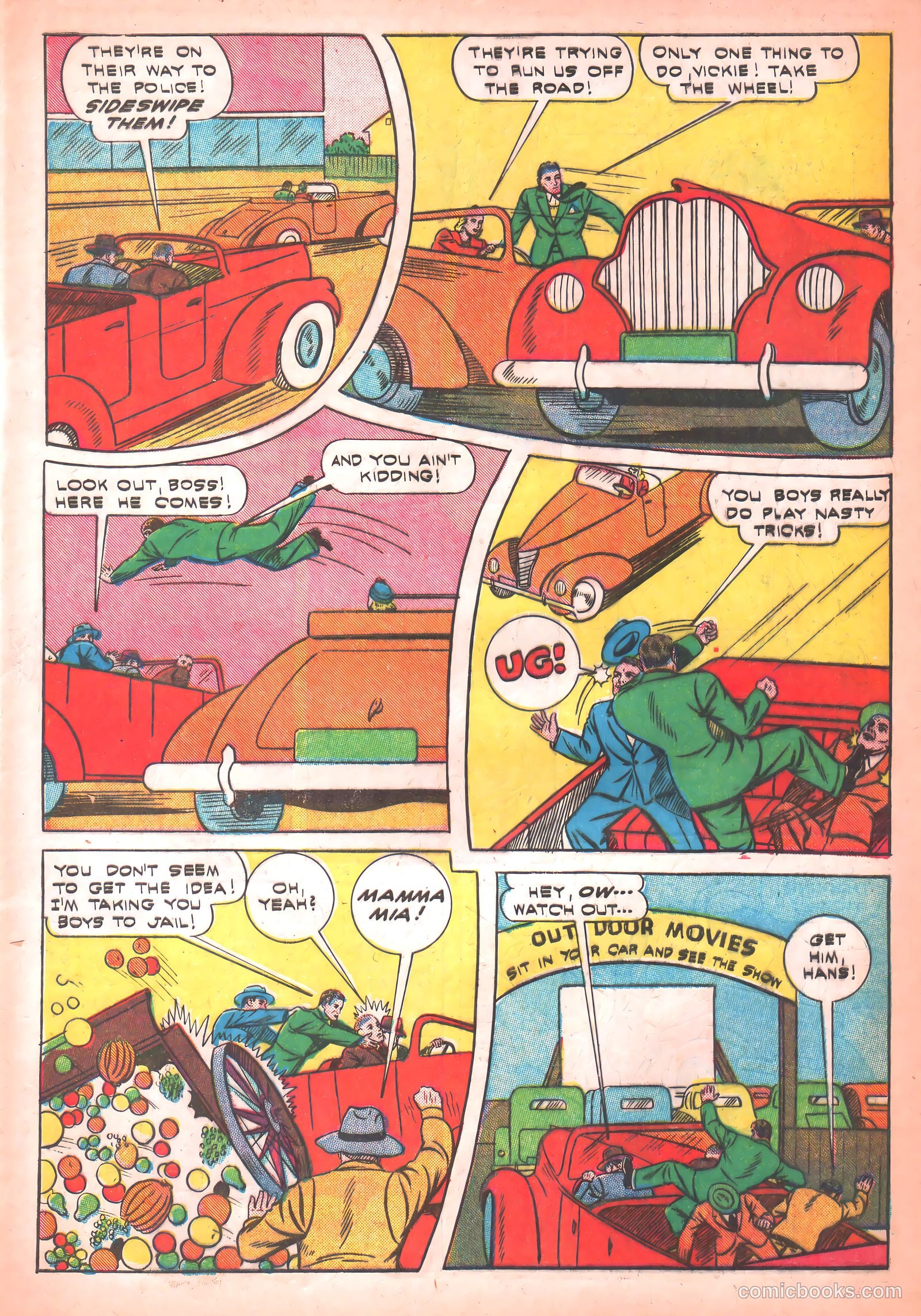 Thrilling Comics #36 (1943) — page 57 of 60