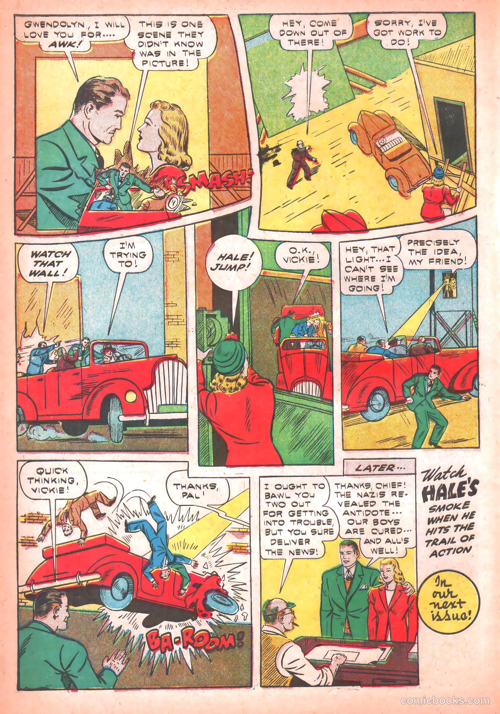 Thrilling Comics #36 (1943) — page 58 of 60