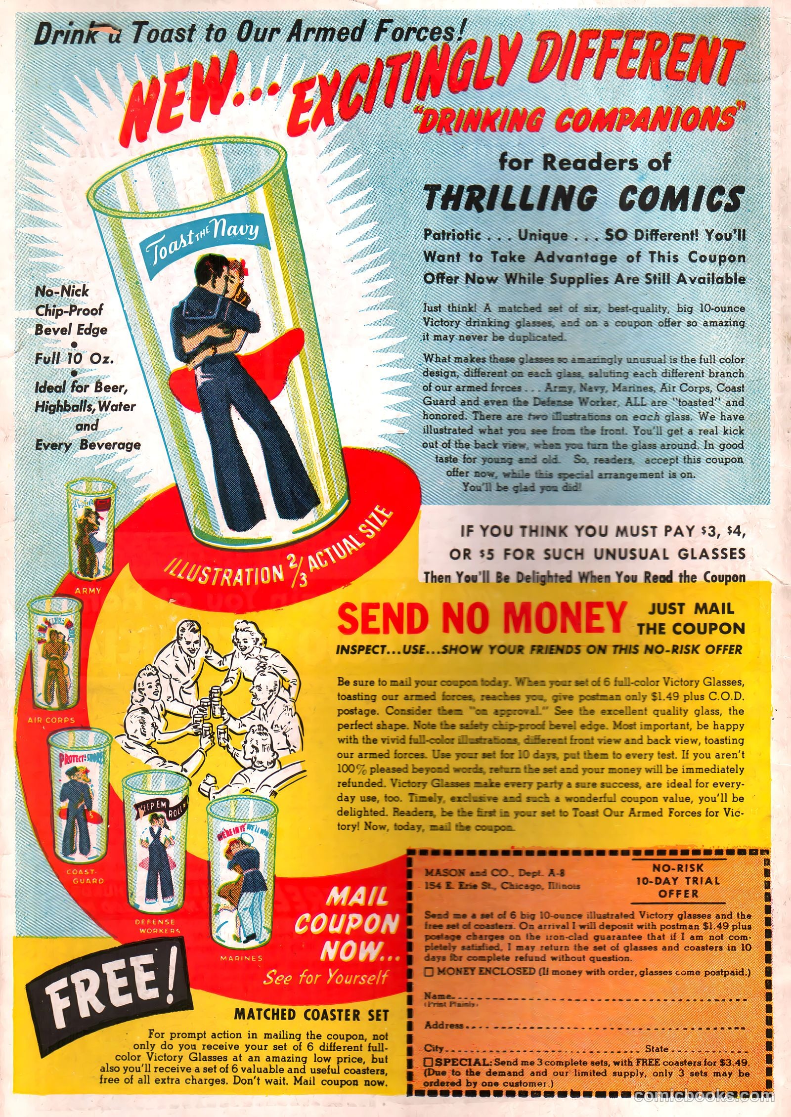 Thrilling Comics #36 (1943) — page 60 of 60