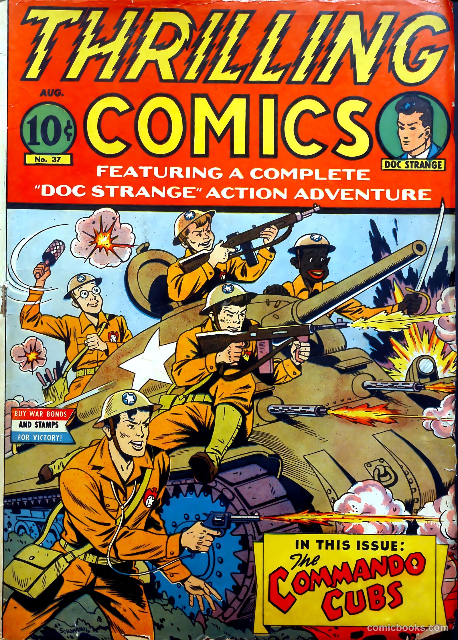 Thrilling Comics #37