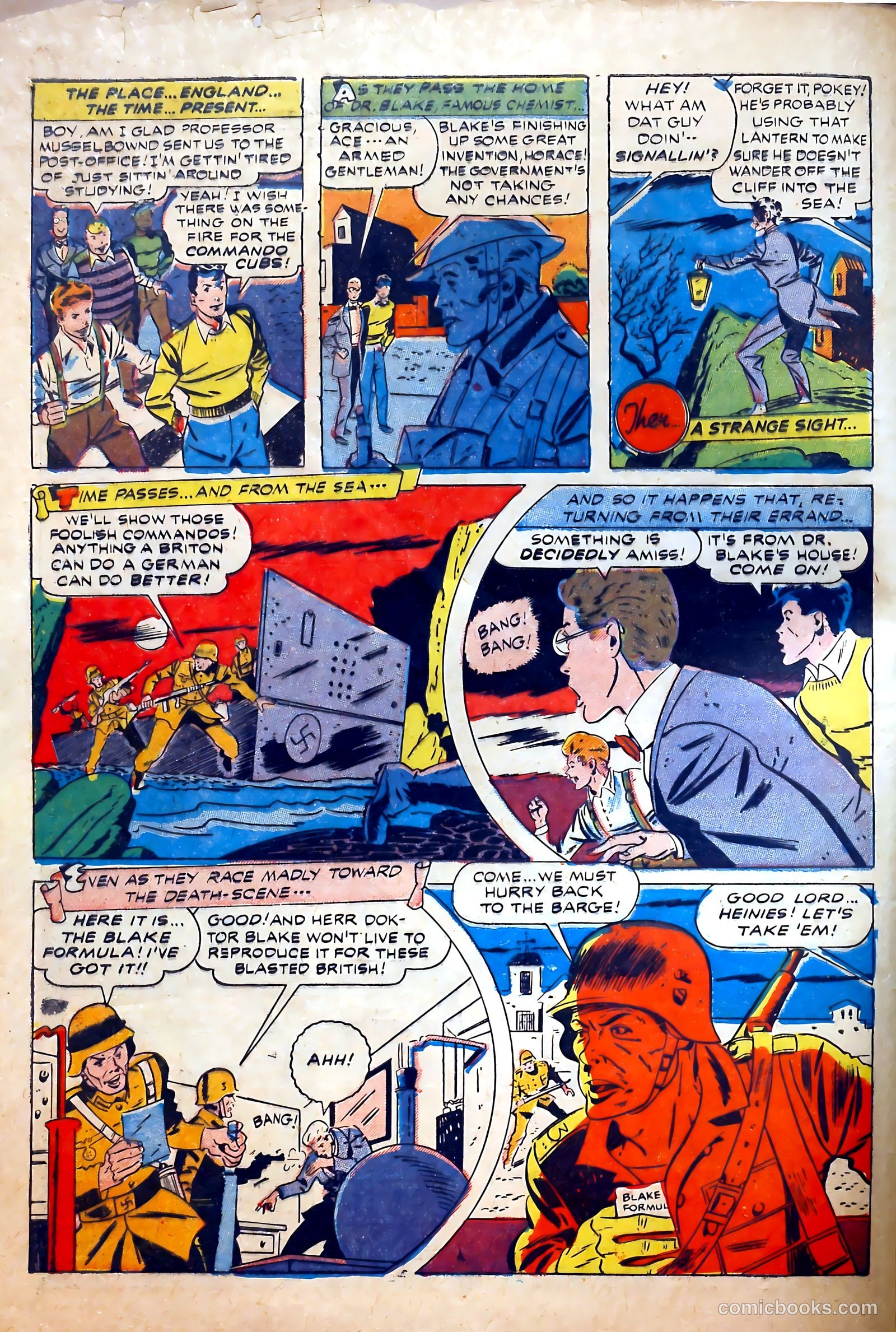 Thrilling Comics #37 (1943) — page 4 of 60