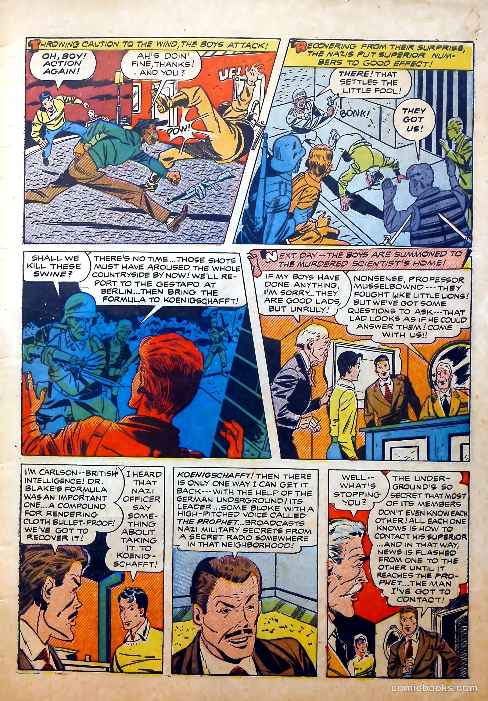 Thrilling Comics #37 (1943) — page 5 of 60