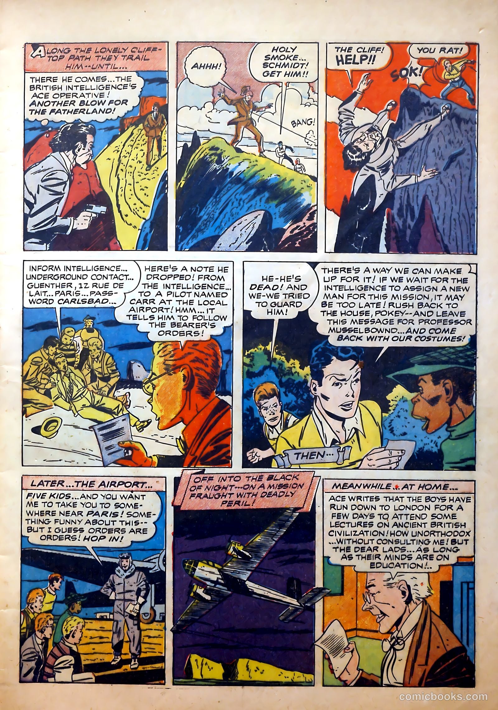 Thrilling Comics #37 (1943) — page 7 of 60