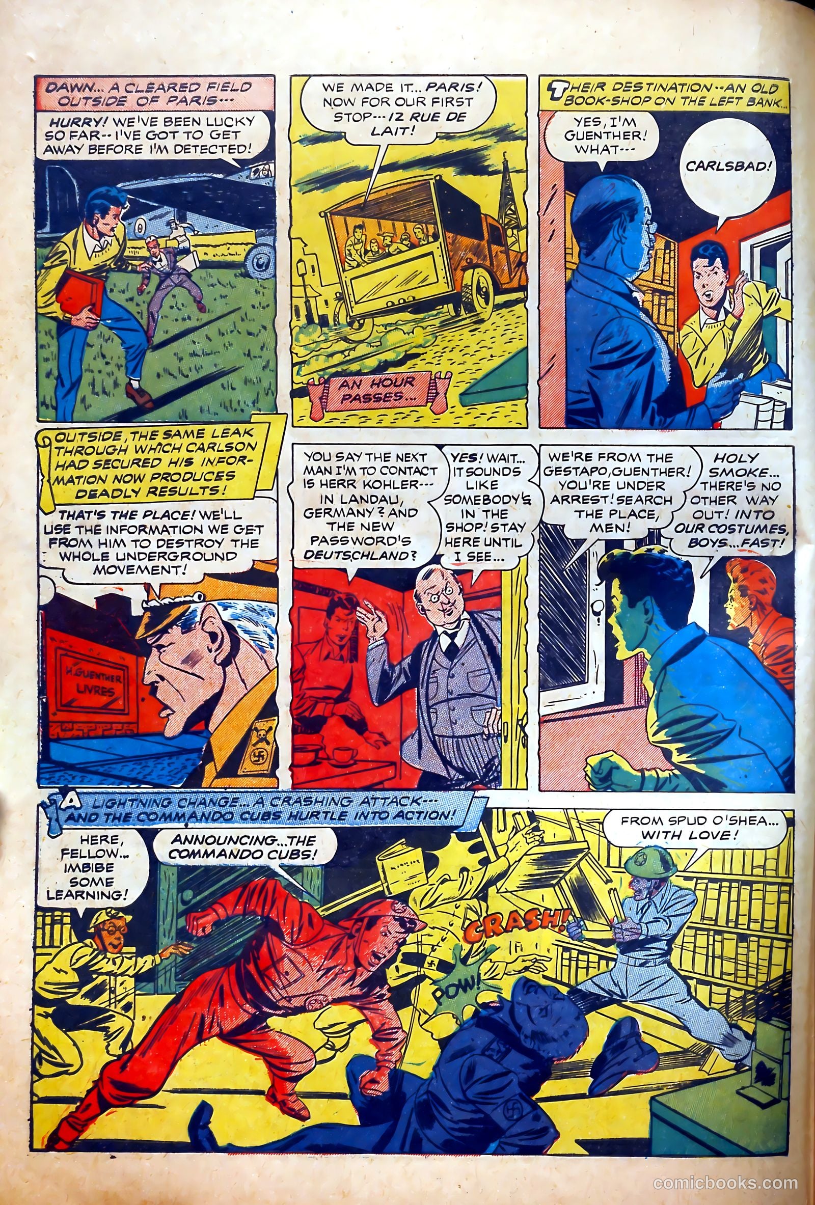 Thrilling Comics #37 (1943) — page 8 of 60