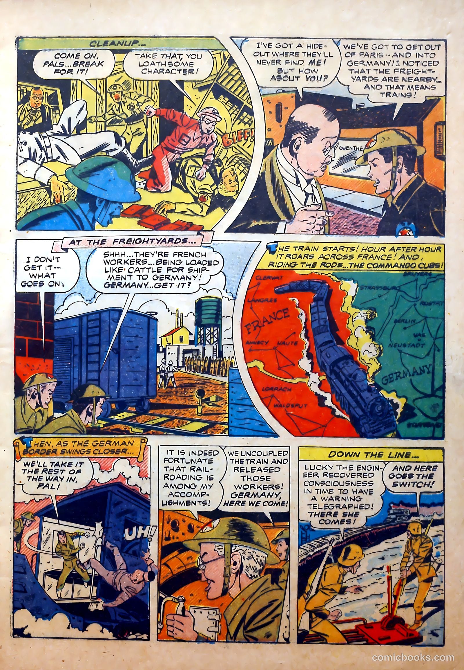 Thrilling Comics #37 (1943) — page 9 of 60