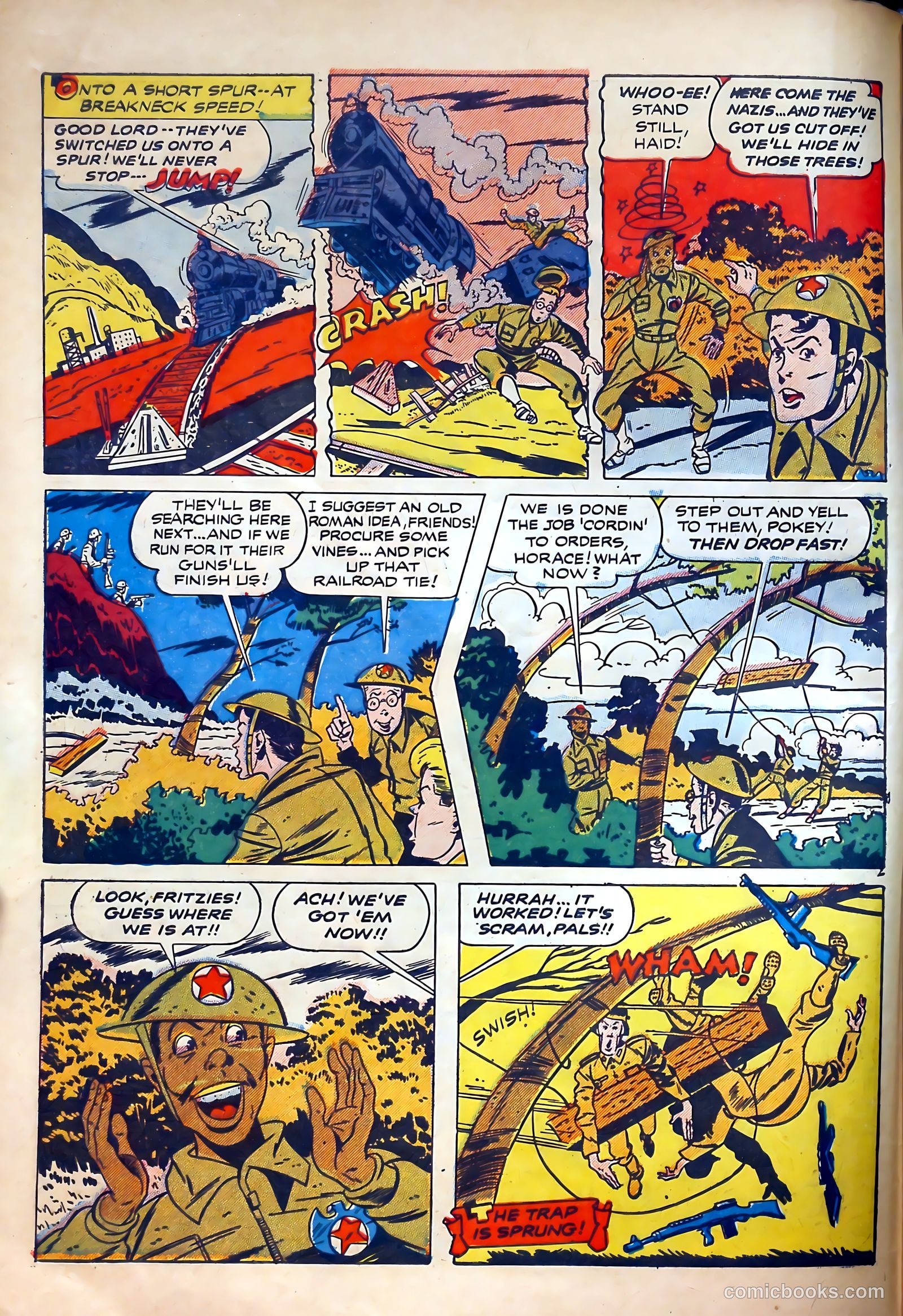 Thrilling Comics #37 (1943) — page 10 of 60