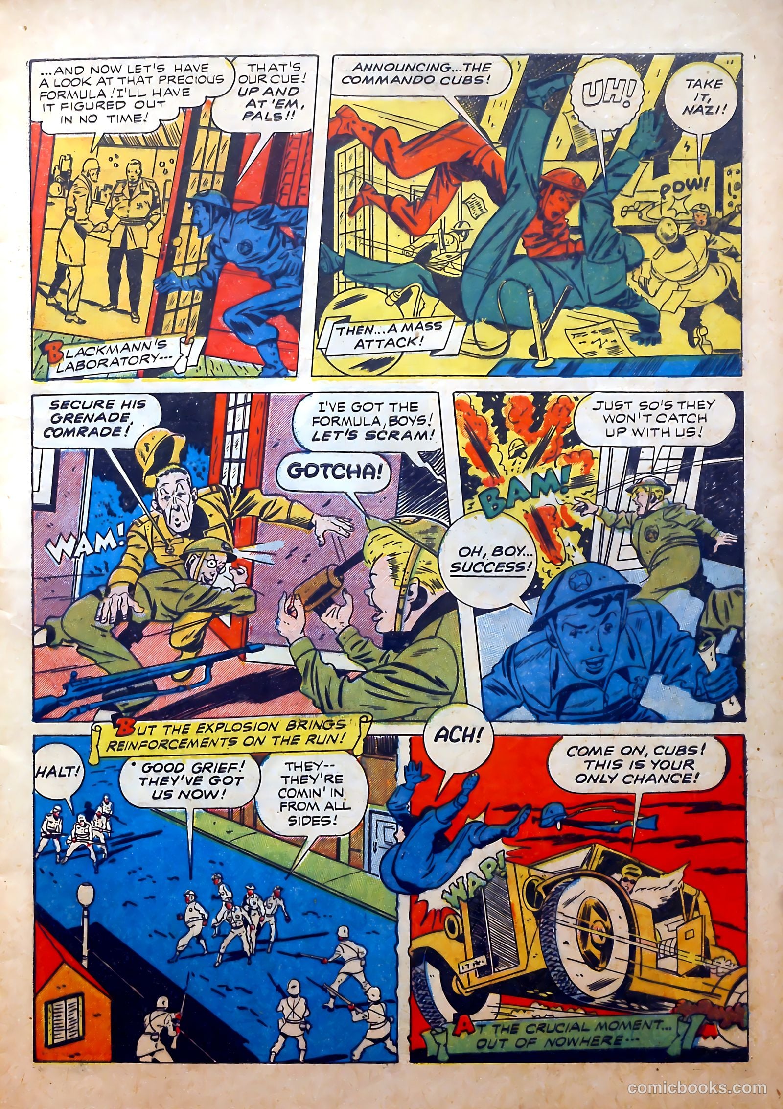 Thrilling Comics #37 (1943) — page 17 of 60
