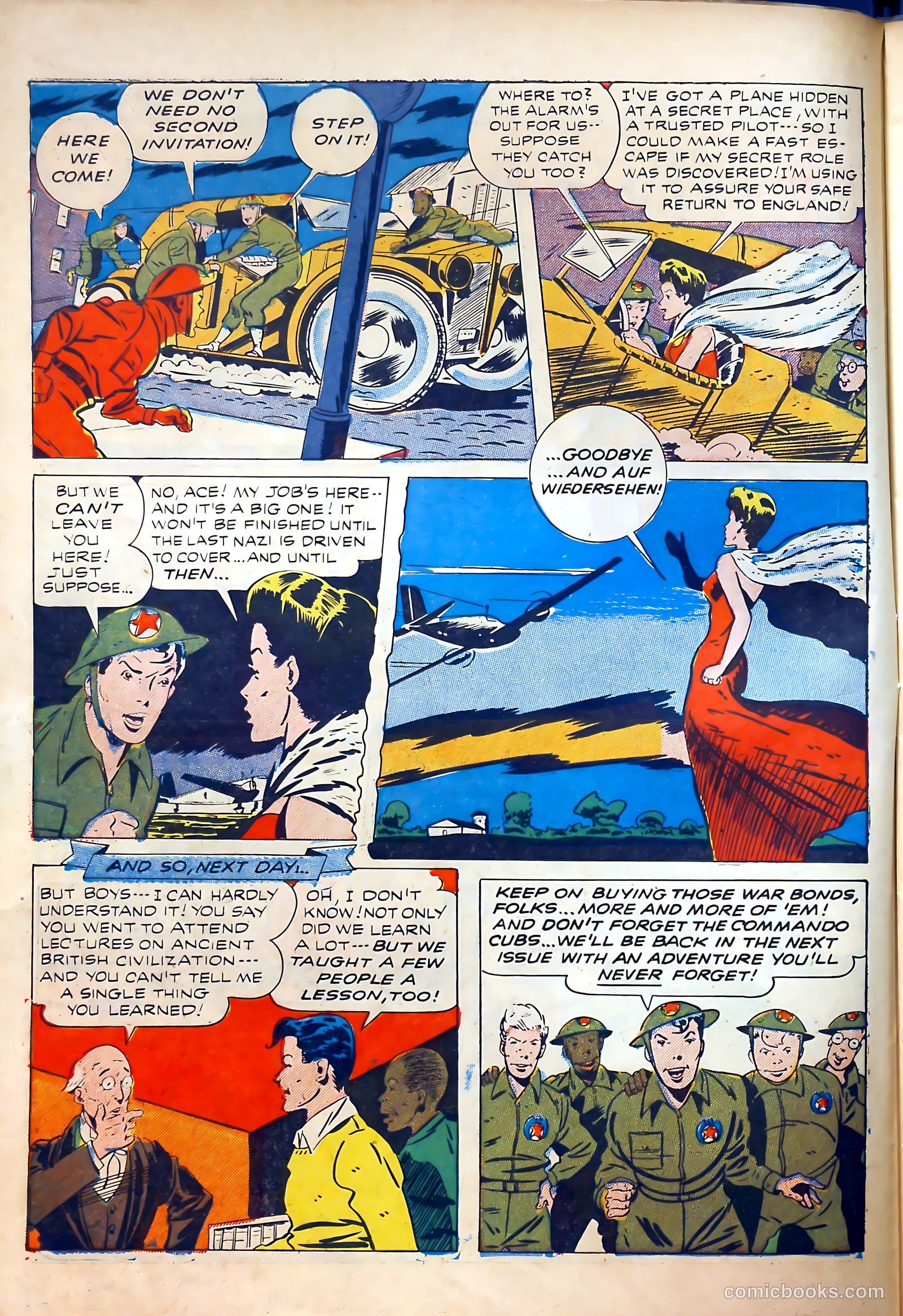 Thrilling Comics #37 (1943) — page 18 of 60