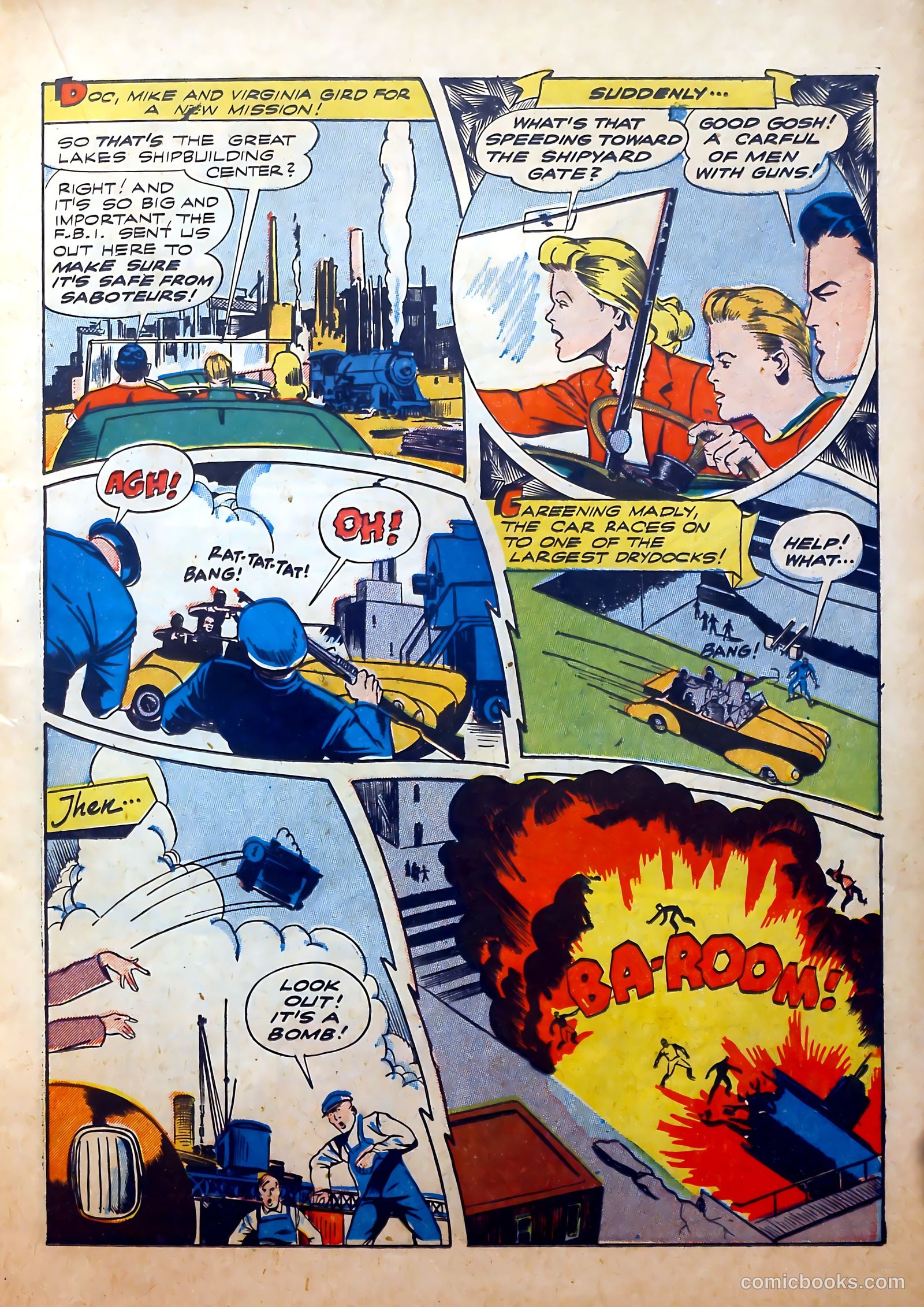 Thrilling Comics #37 (1943) — page 21 of 60
