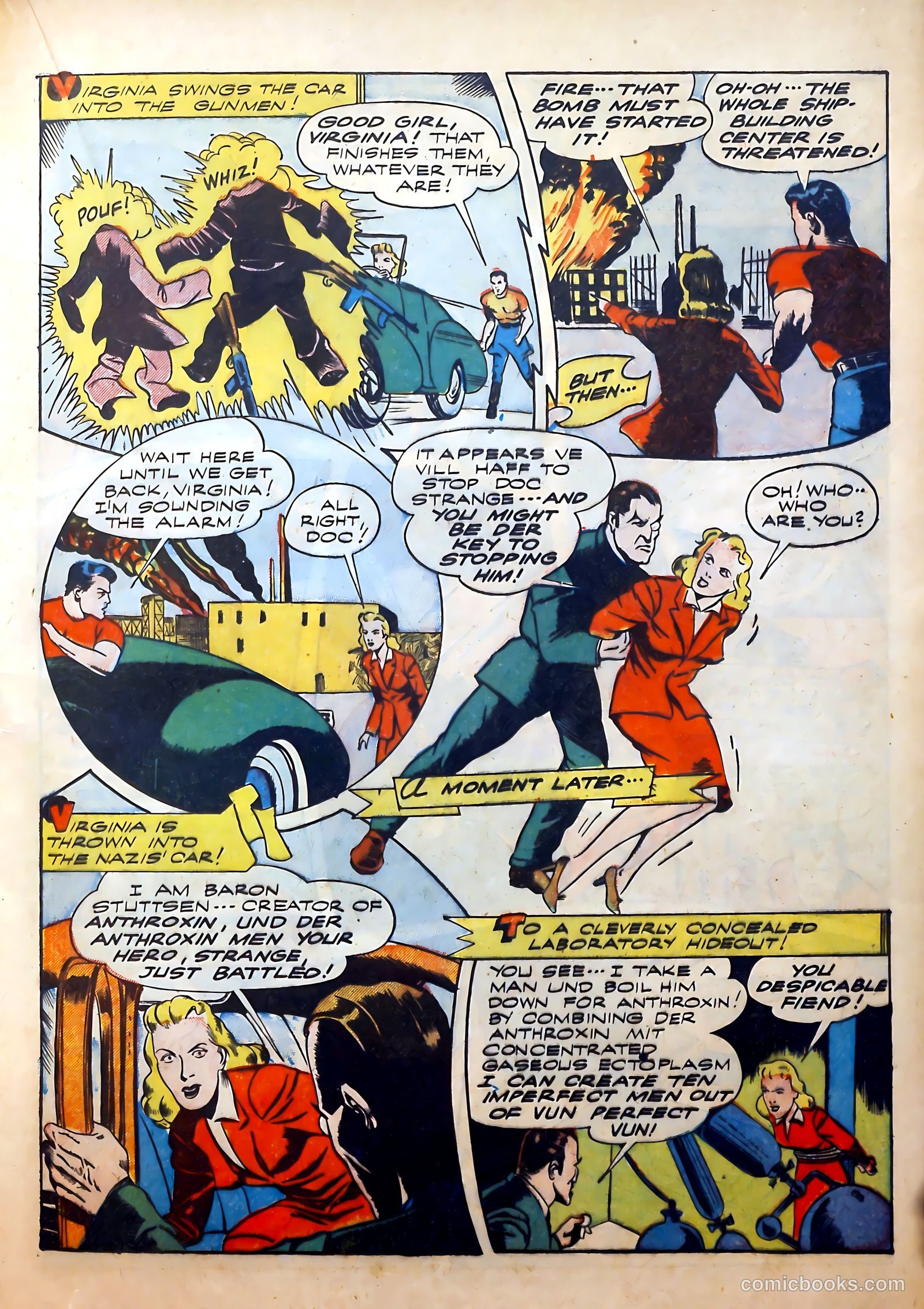 Thrilling Comics #37 (1943) — page 23 of 60