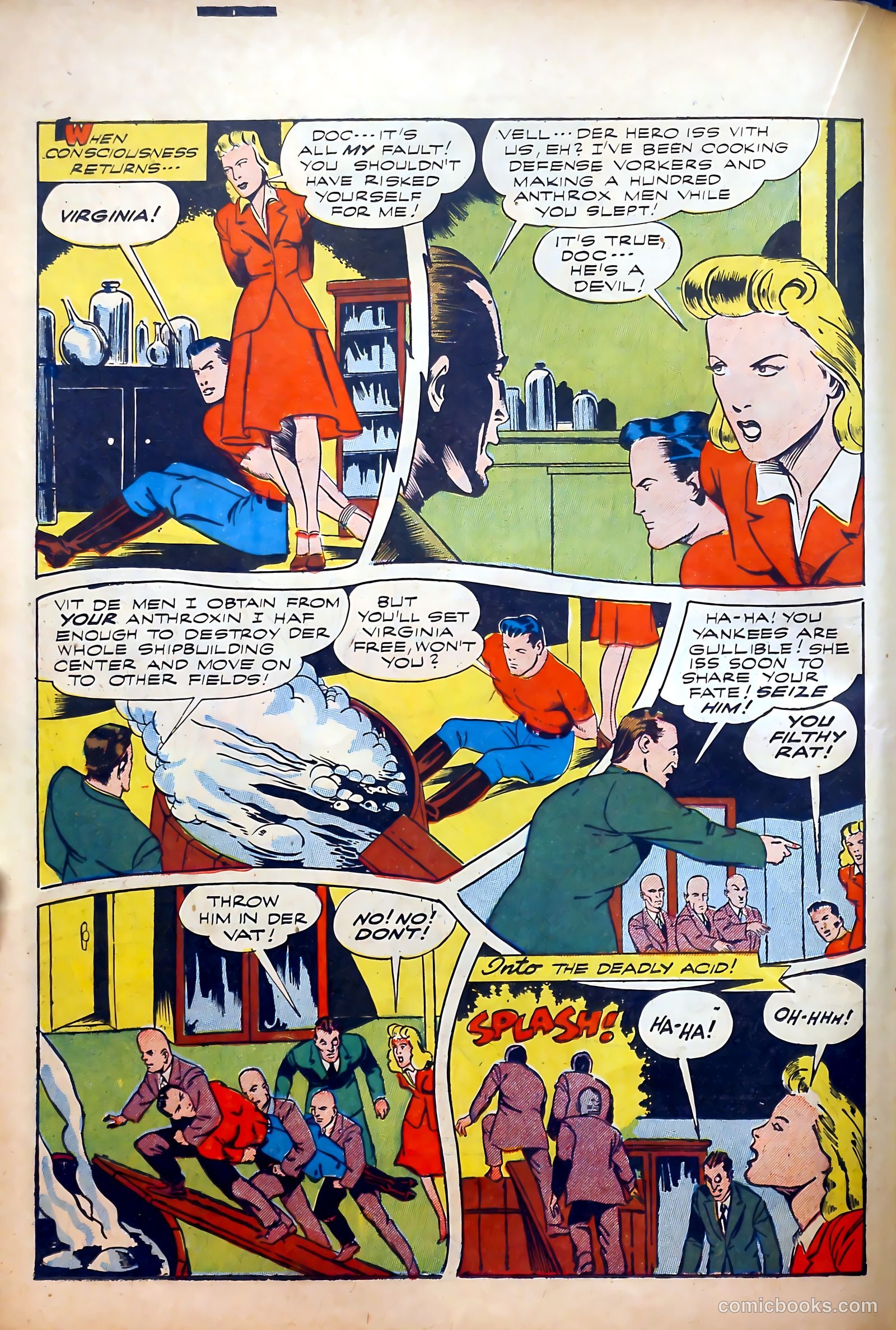 Thrilling Comics #37 (1943) — page 26 of 60