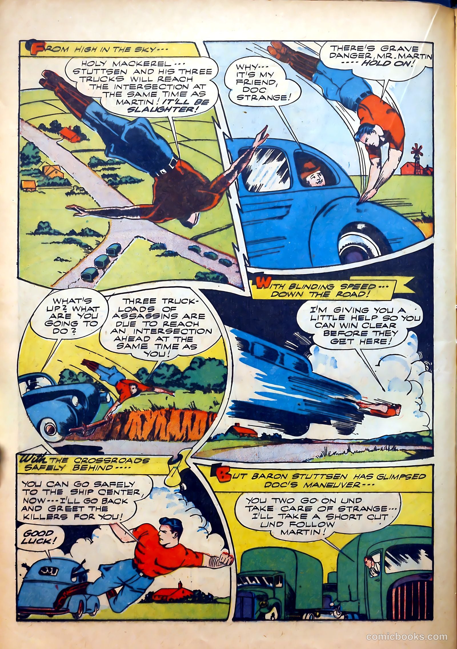 Thrilling Comics #37 (1943) — page 30 of 60