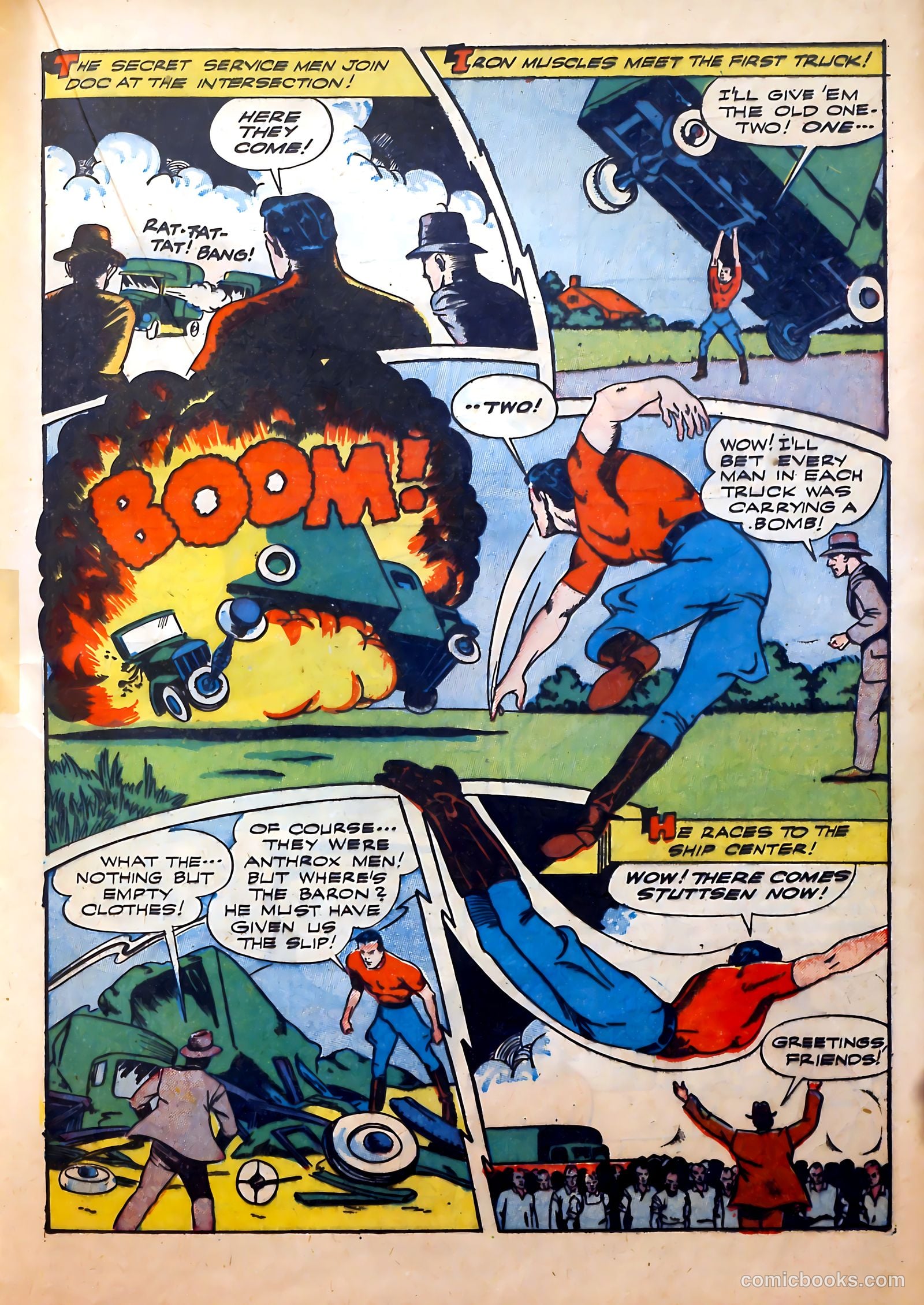 Thrilling Comics #37 (1943) — page 31 of 60