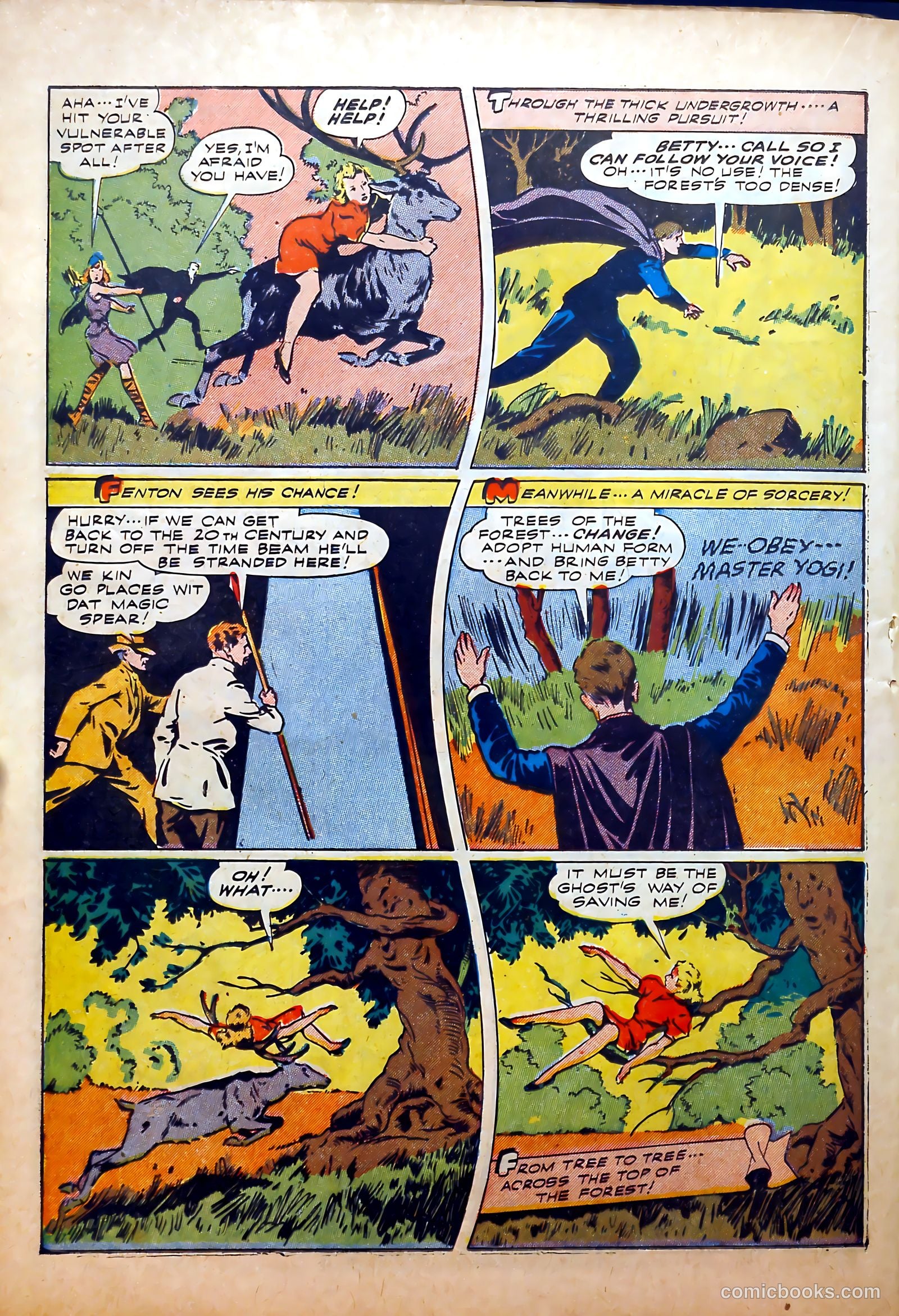 Thrilling Comics #37 (1943) — page 38 of 60