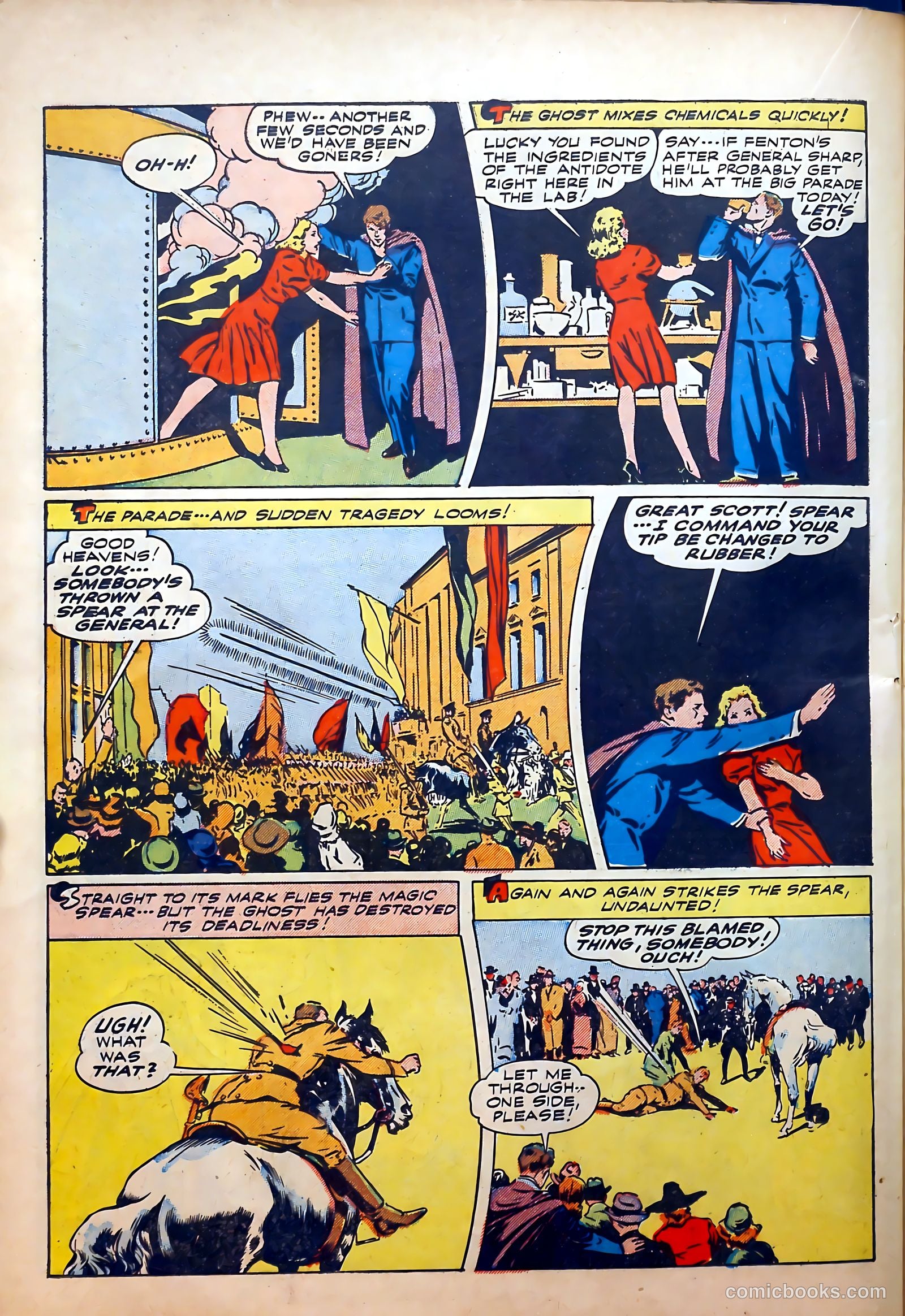 Thrilling Comics #37 (1943) — page 40 of 60