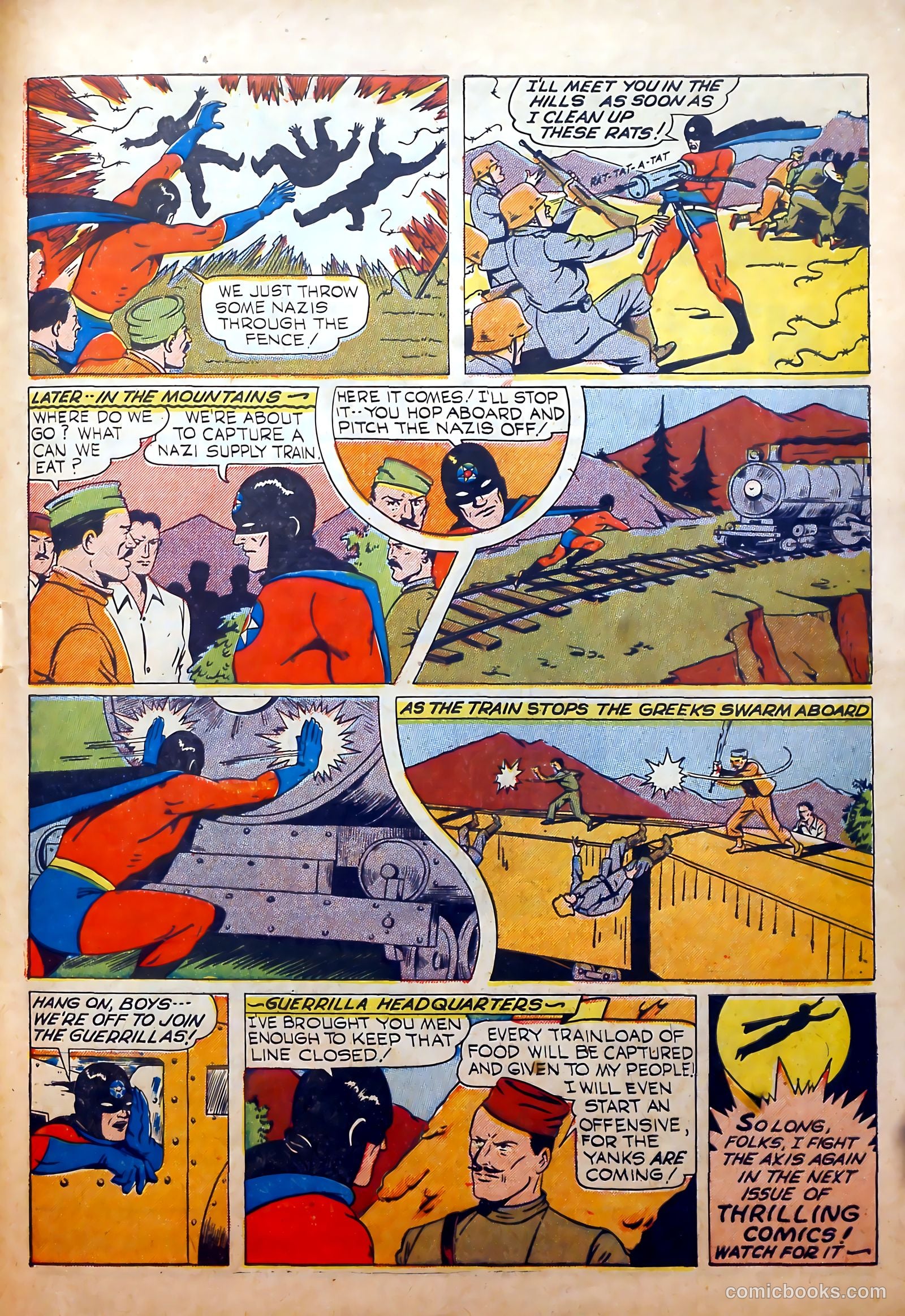 Thrilling Comics #37 (1943) — page 49 of 60