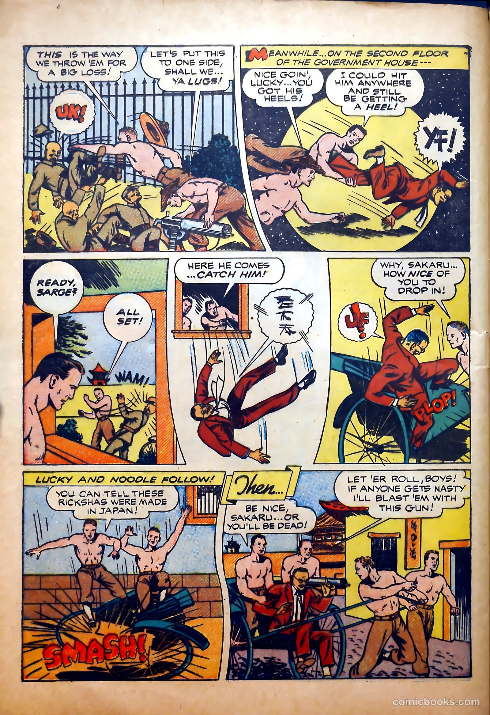 Thrilling Comics #37 (1943) — page 54 of 60