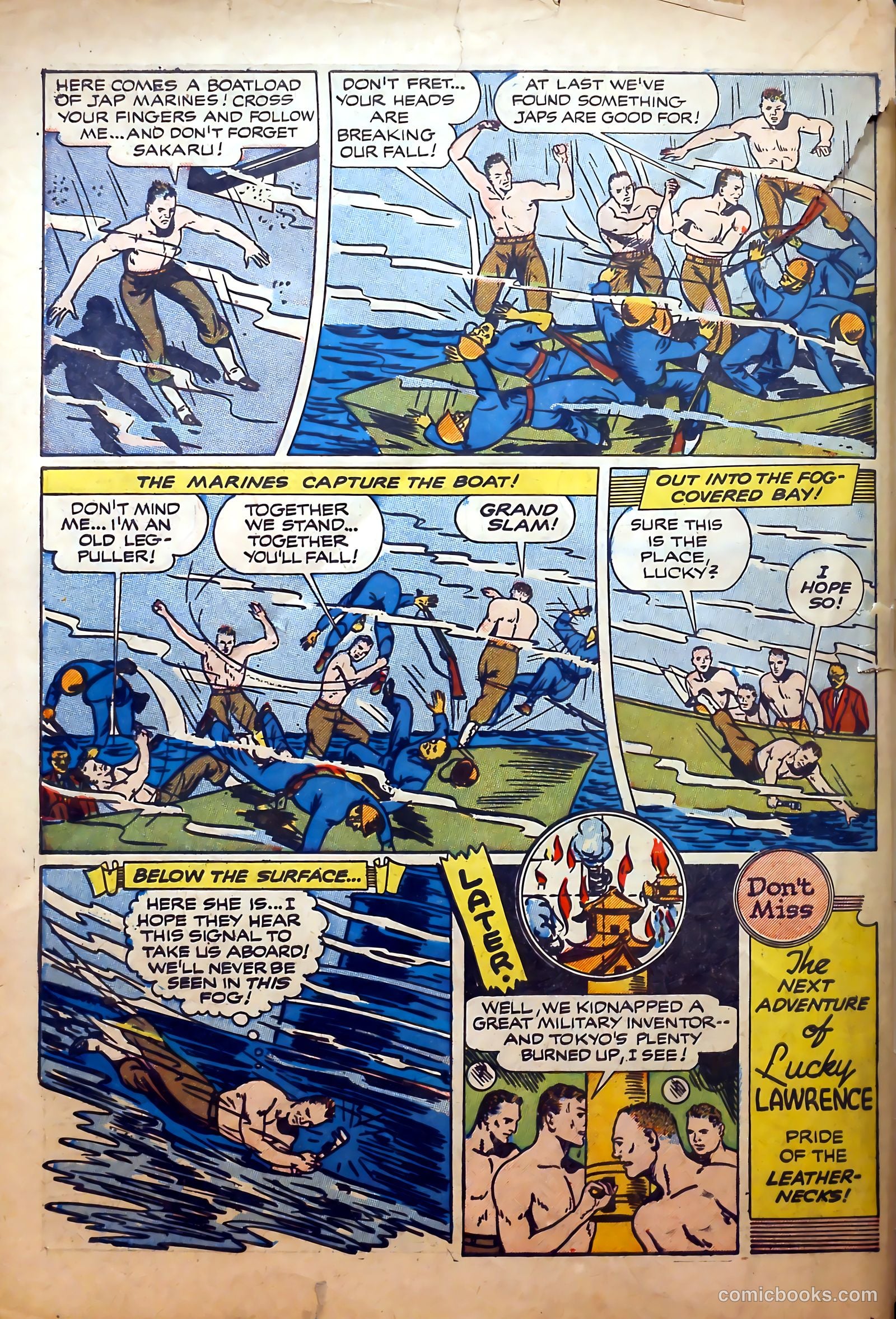Thrilling Comics #37 (1943) — page 58 of 60