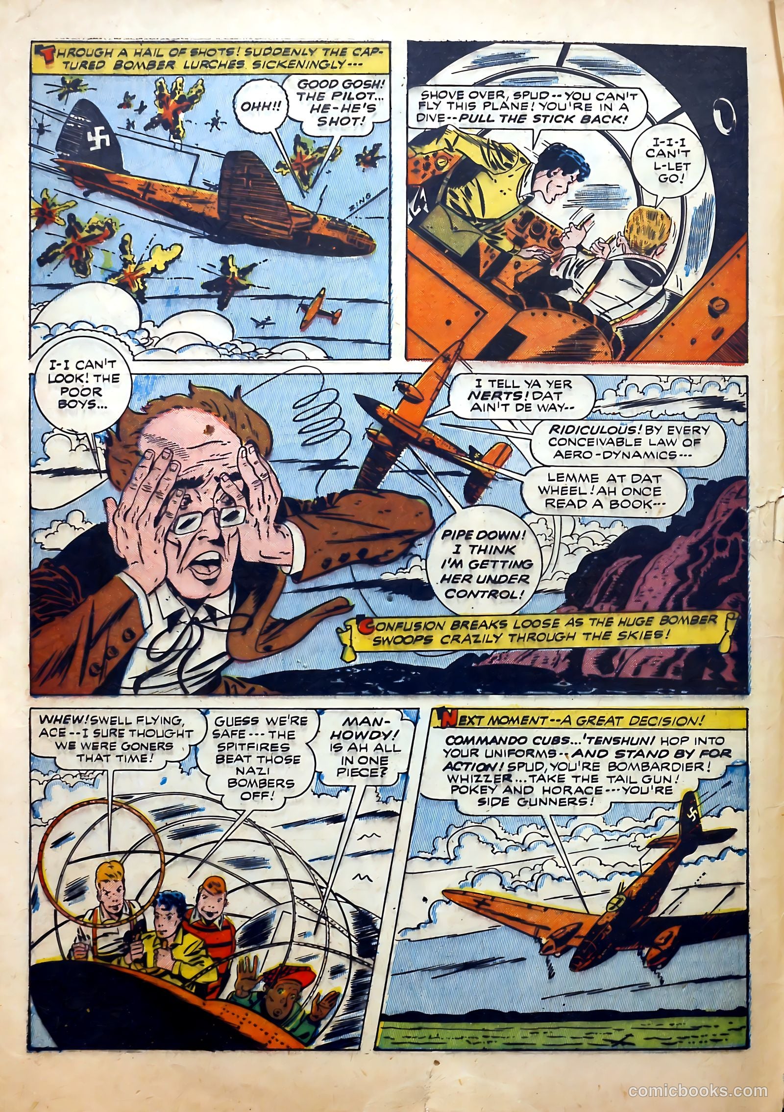 Thrilling Comics #38 (1943) — page 6 of 59