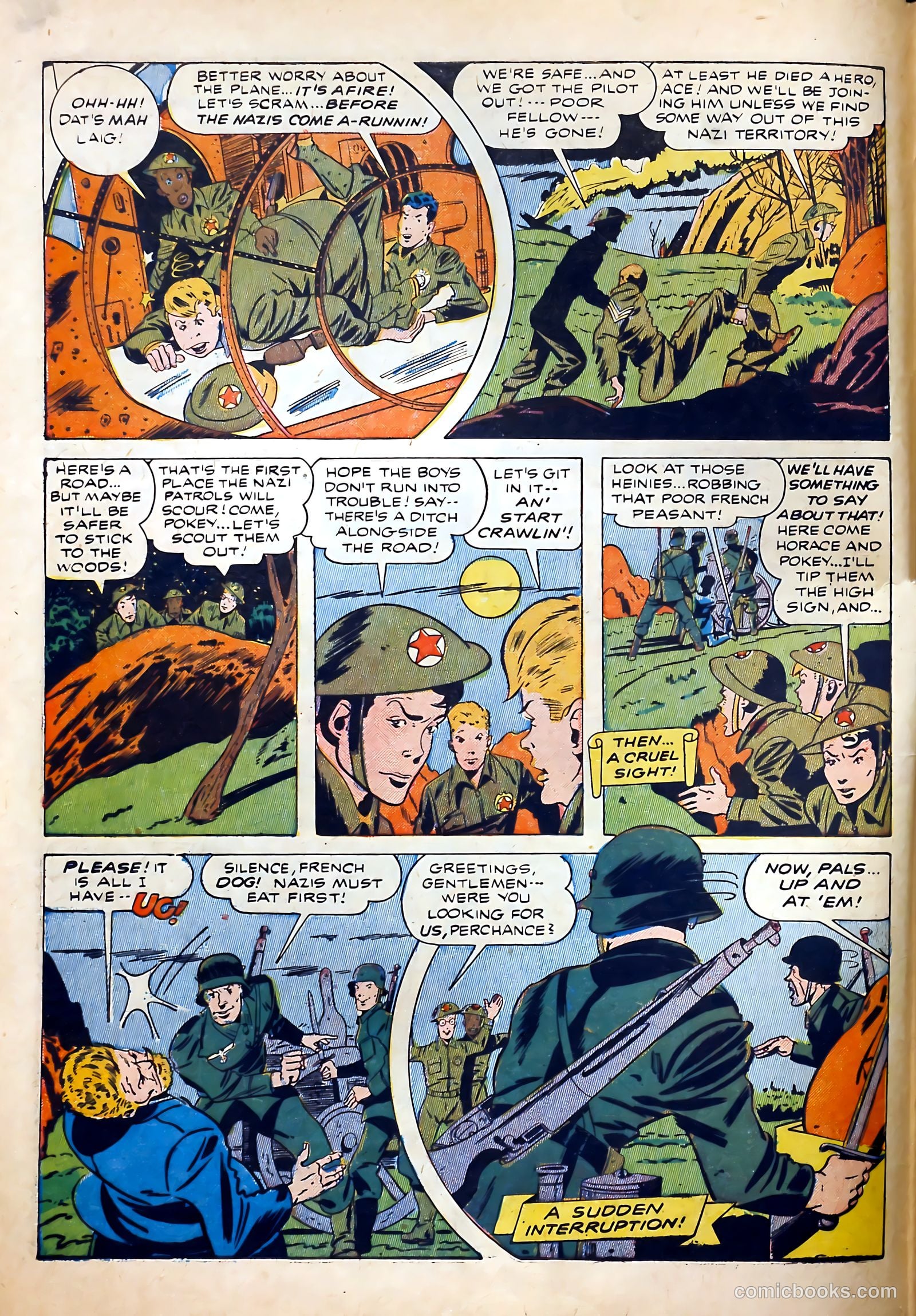 Thrilling Comics #38 (1943) — page 8 of 59