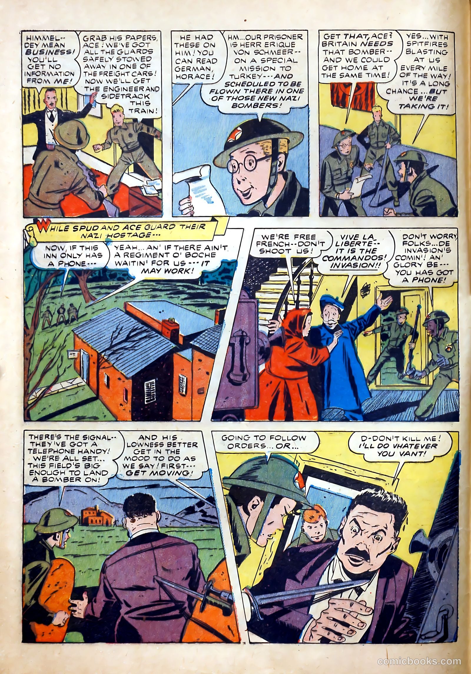 Thrilling Comics #38 (1943) — page 12 of 59