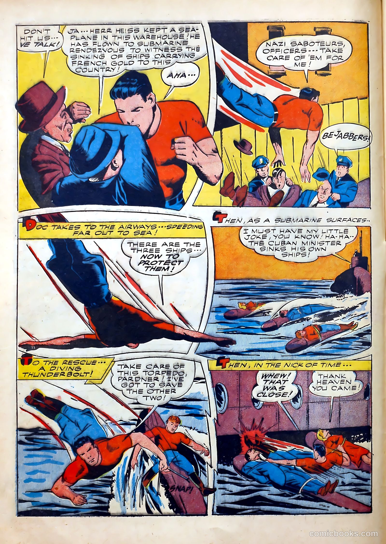 Thrilling Comics #38 (1943) — page 22 of 59