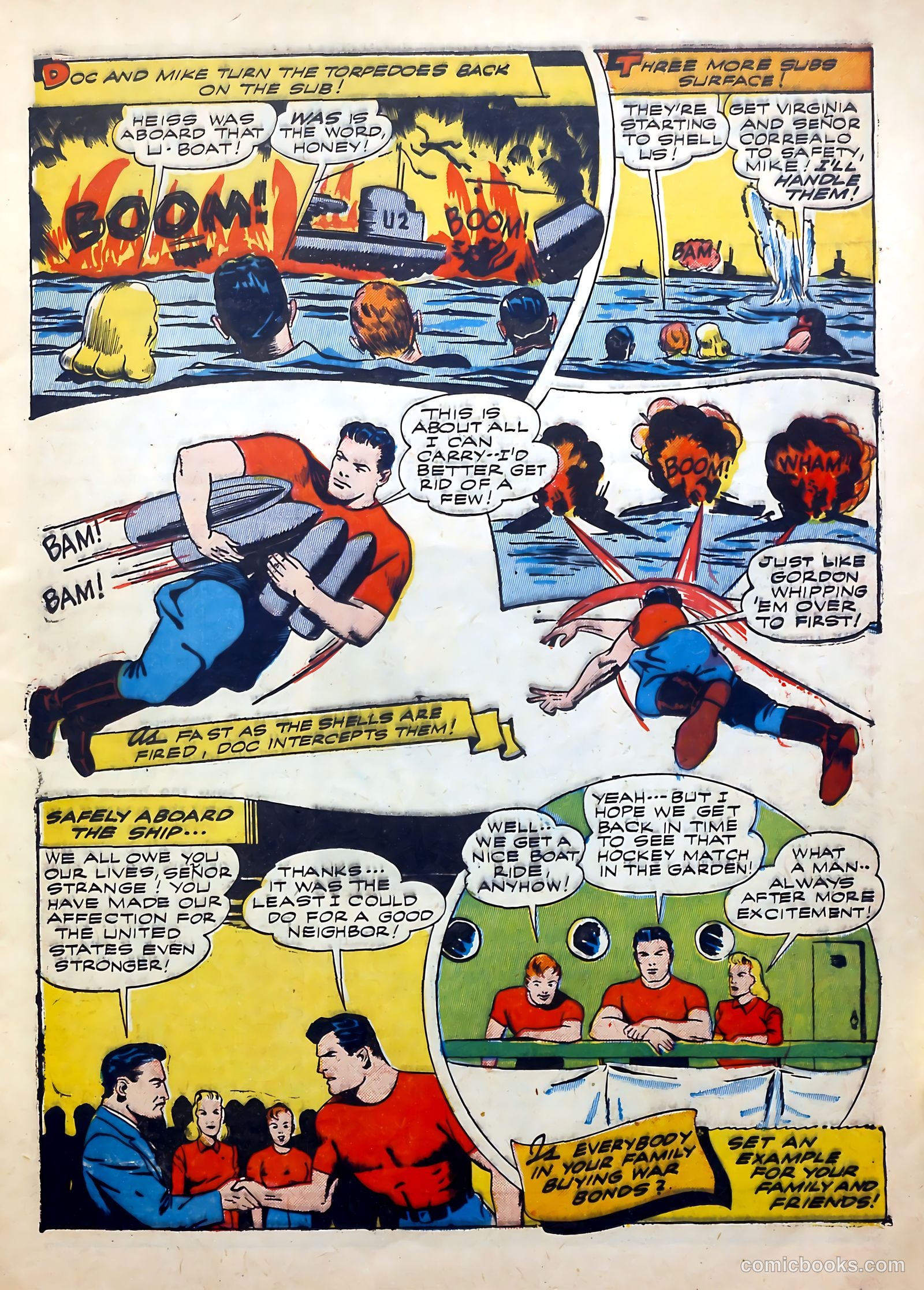 Thrilling Comics #38 (1943) — page 23 of 59