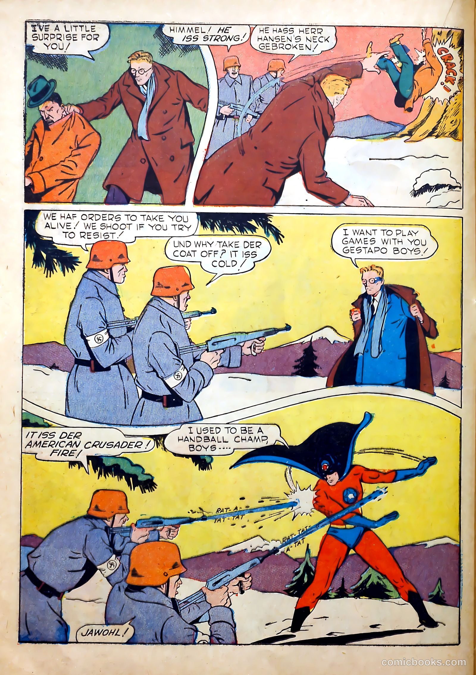 Thrilling Comics #38 (1943) — page 28 of 59