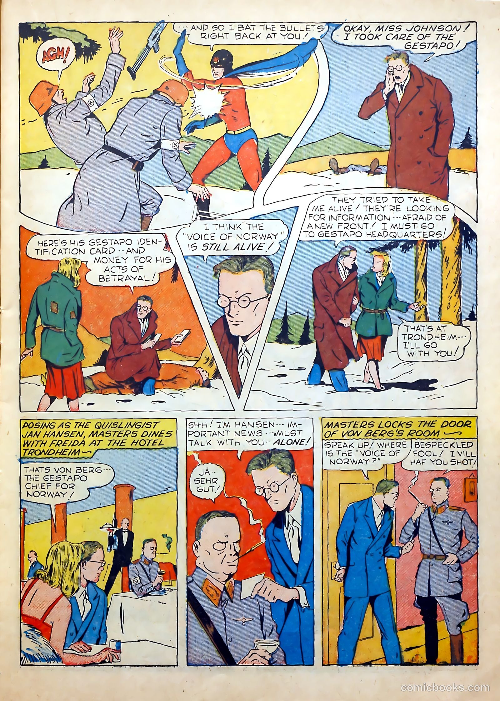 Thrilling Comics #38 (1943) — page 29 of 59
