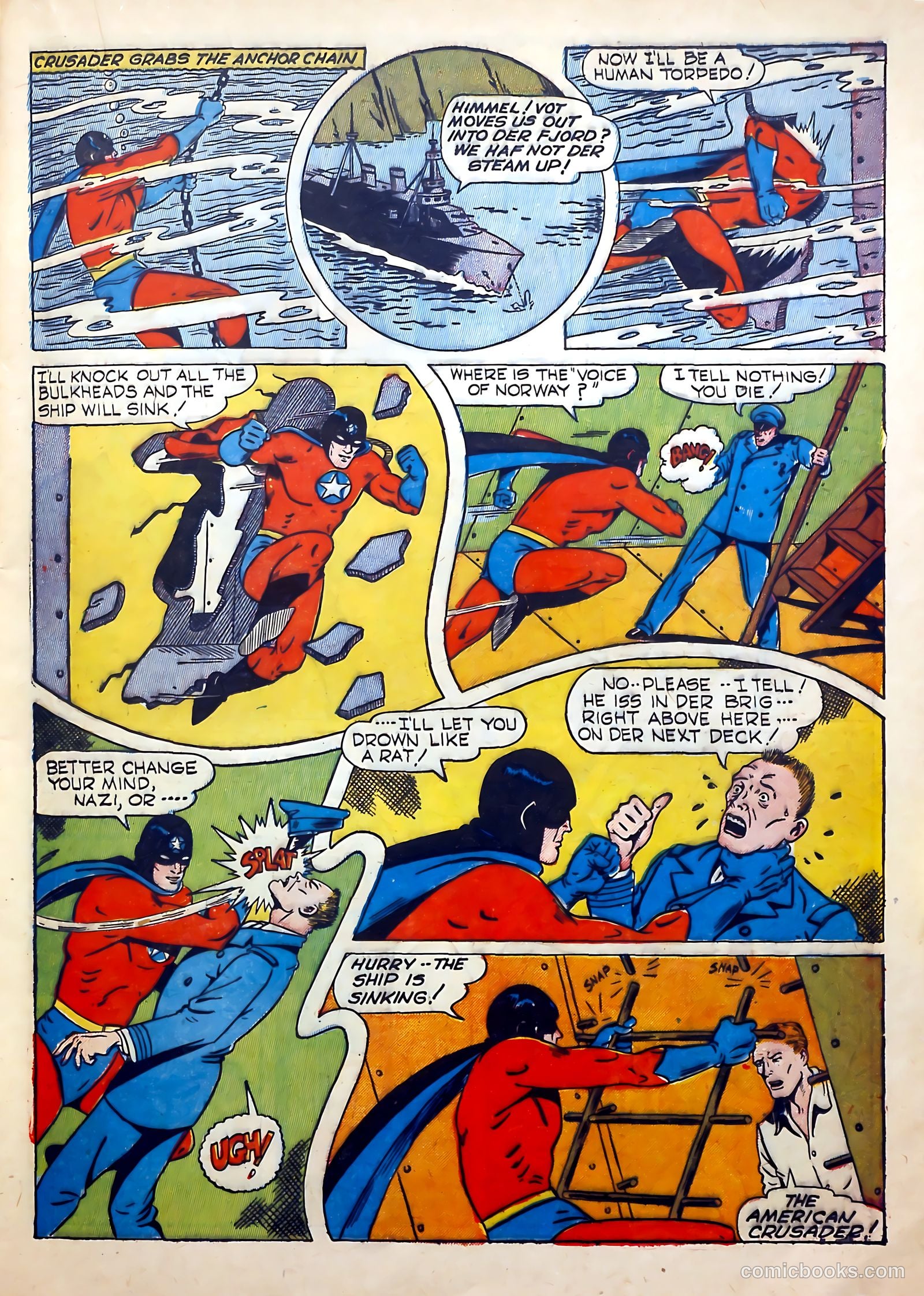 Thrilling Comics #38 (1943) — page 31 of 59