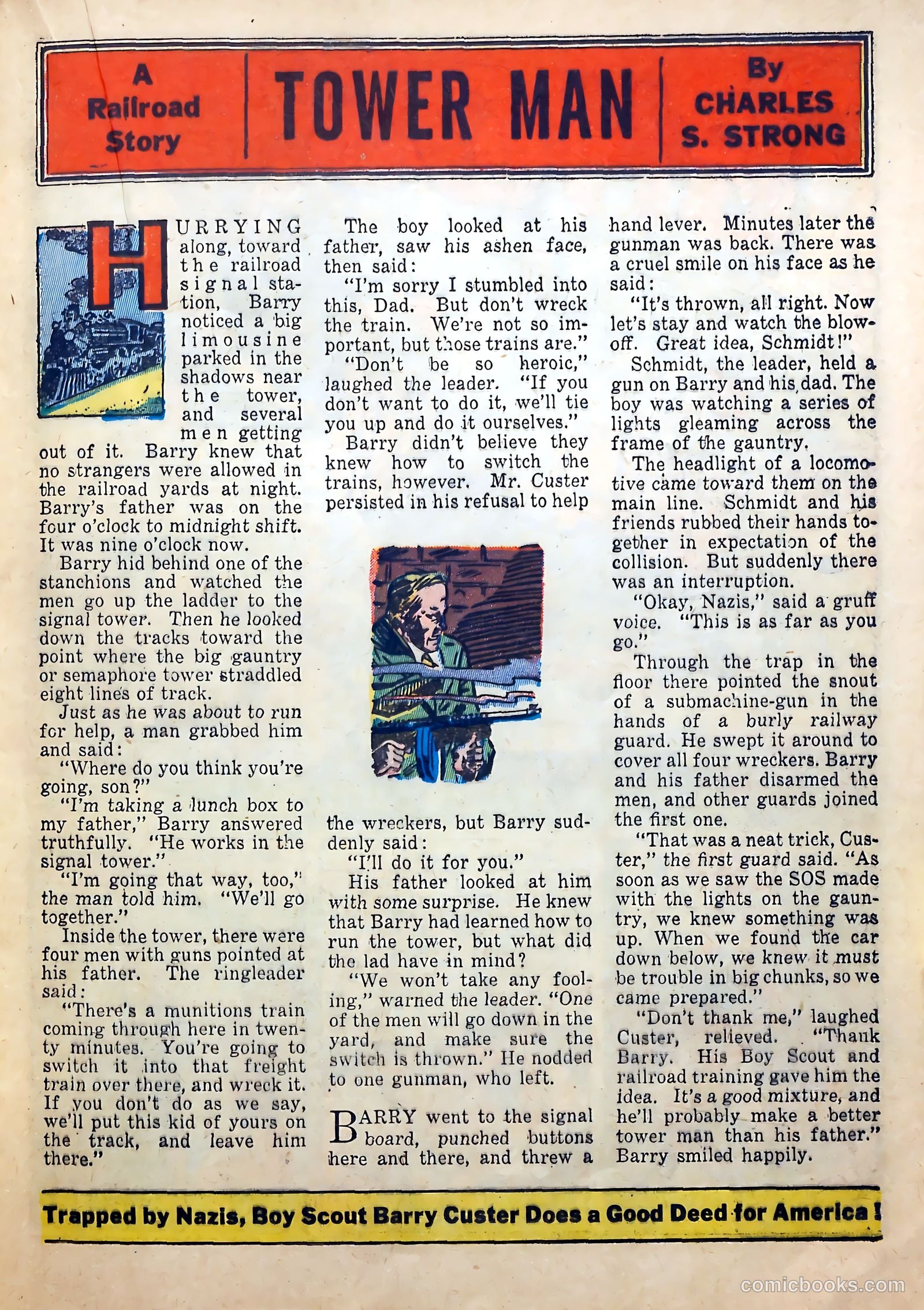 Thrilling Comics #38 (1943) — page 33 of 59