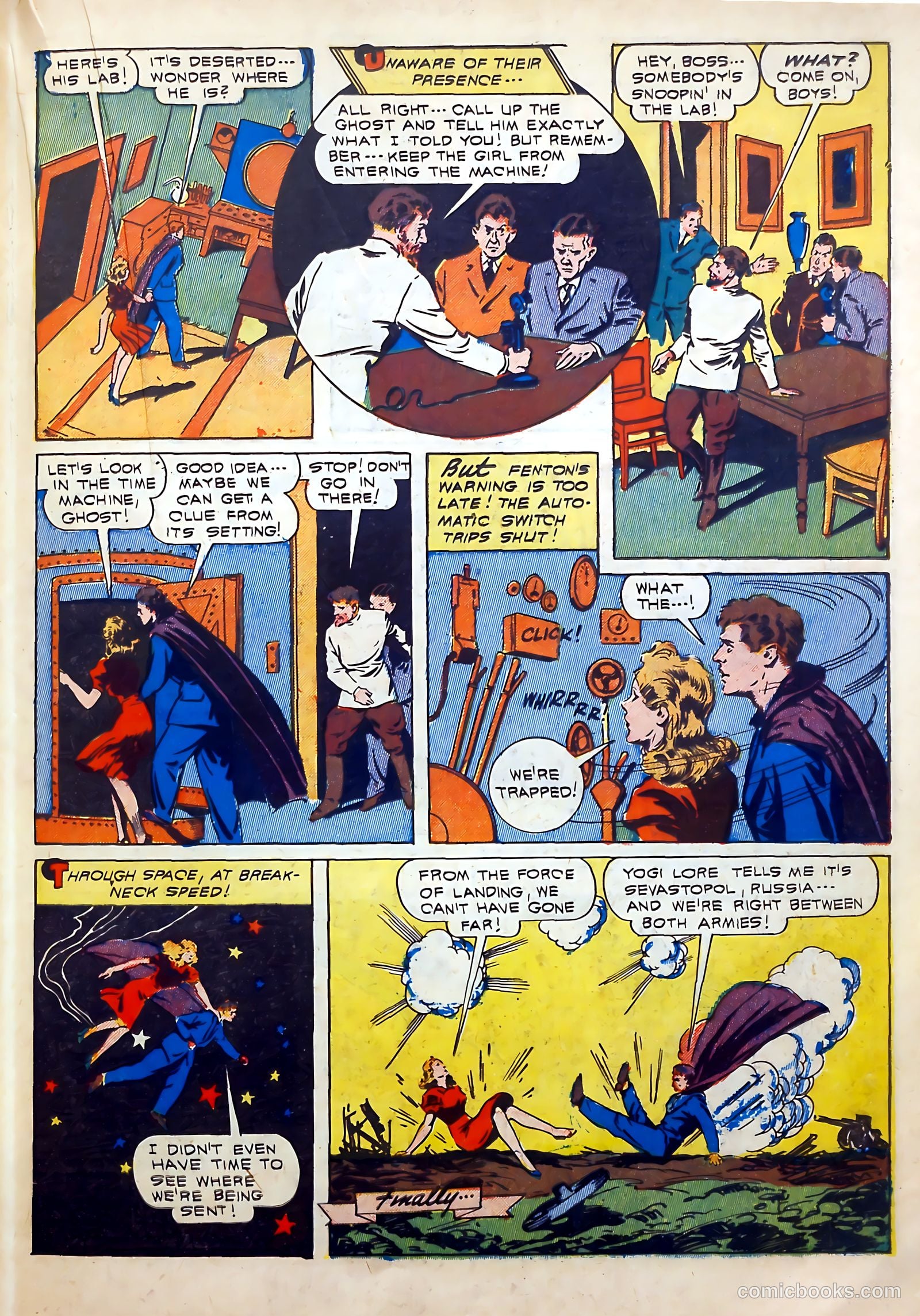 Thrilling Comics #38 (1943) — page 35 of 59