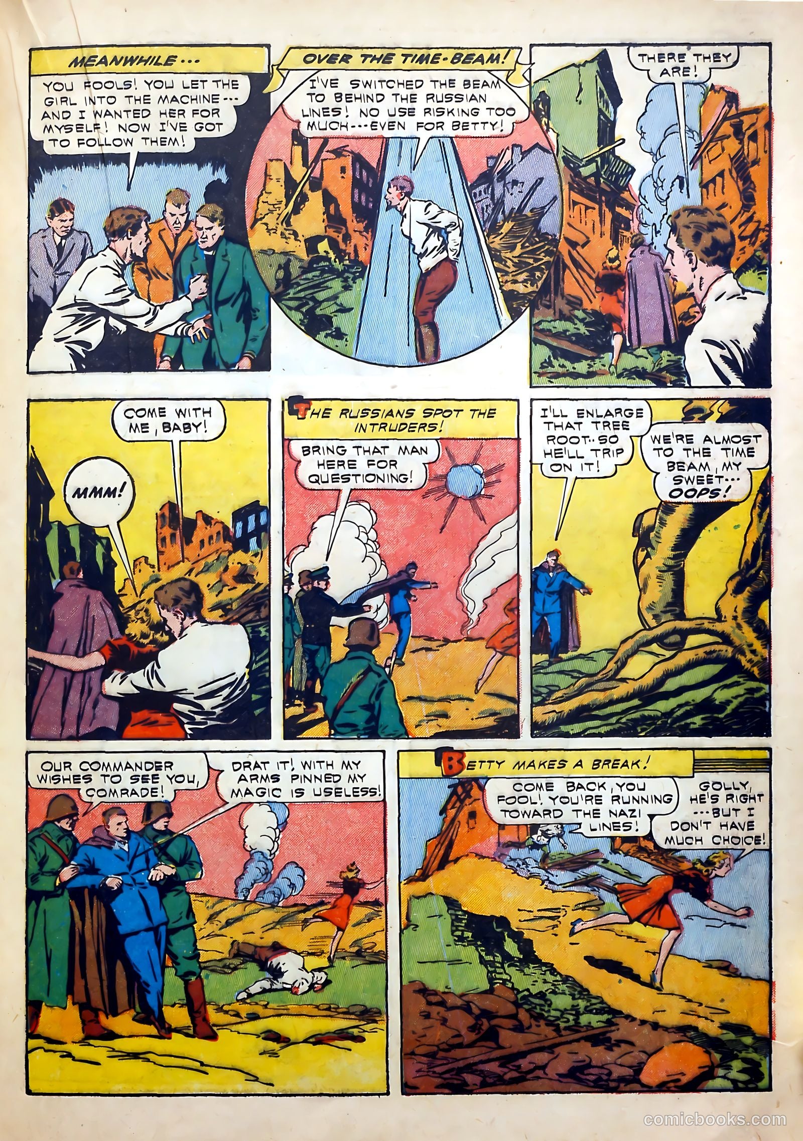 Thrilling Comics #38 (1943) — page 37 of 59