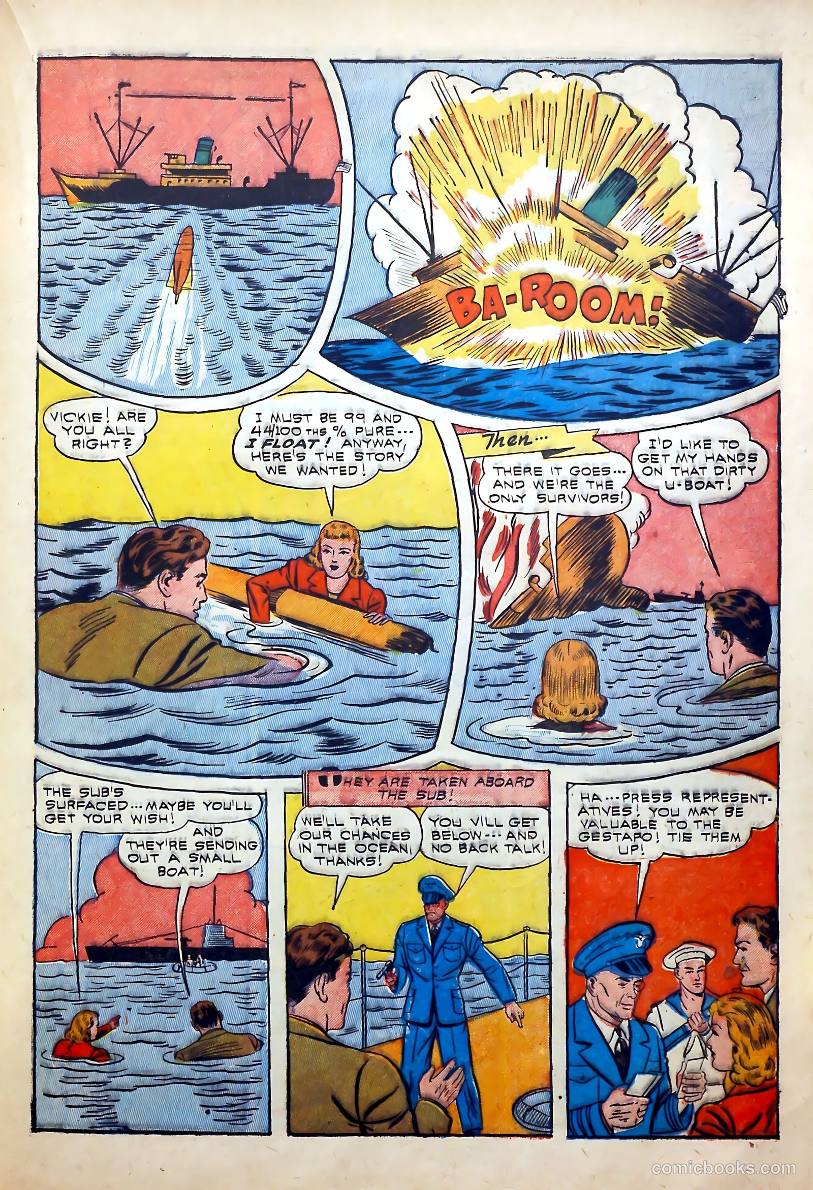 Thrilling Comics #38 (1943) — page 43 of 59