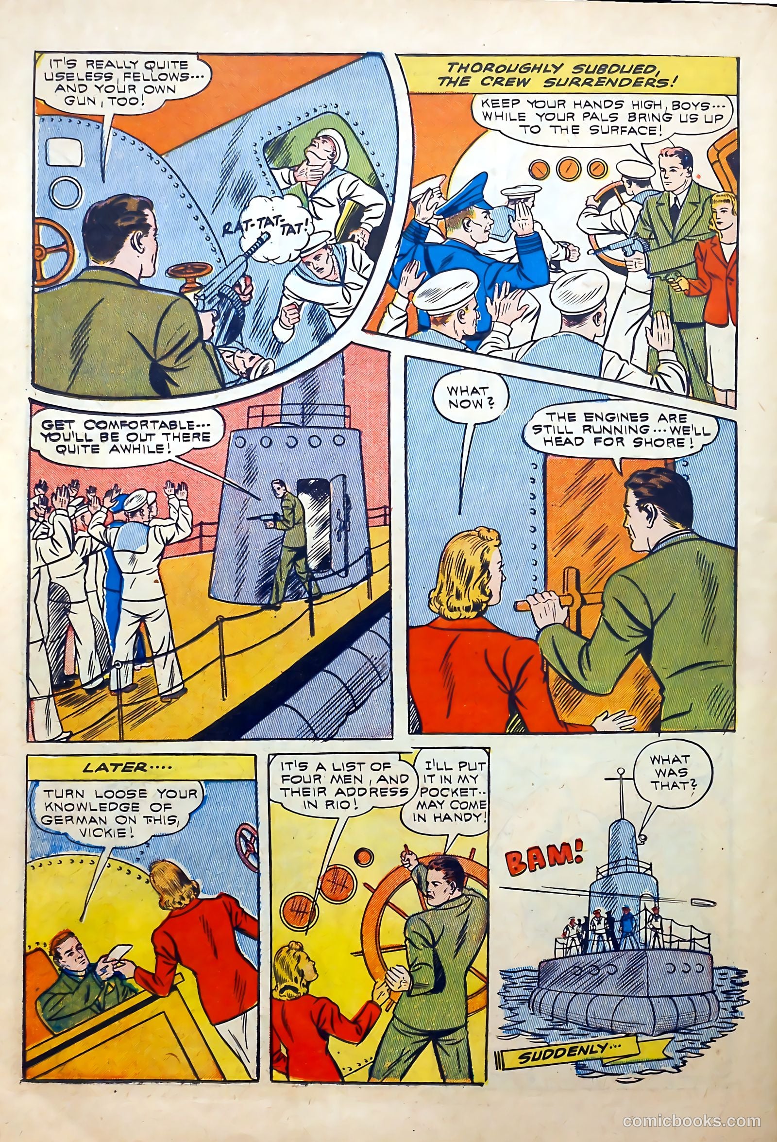 Thrilling Comics #38 (1943) — page 46 of 59