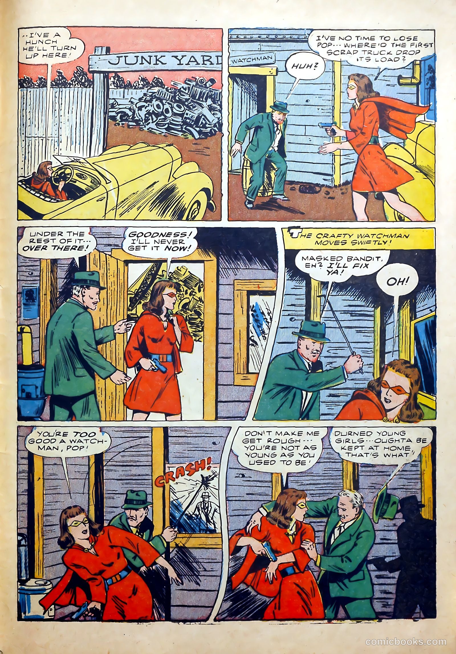 Thrilling Comics #38 (1943) — page 55 of 59