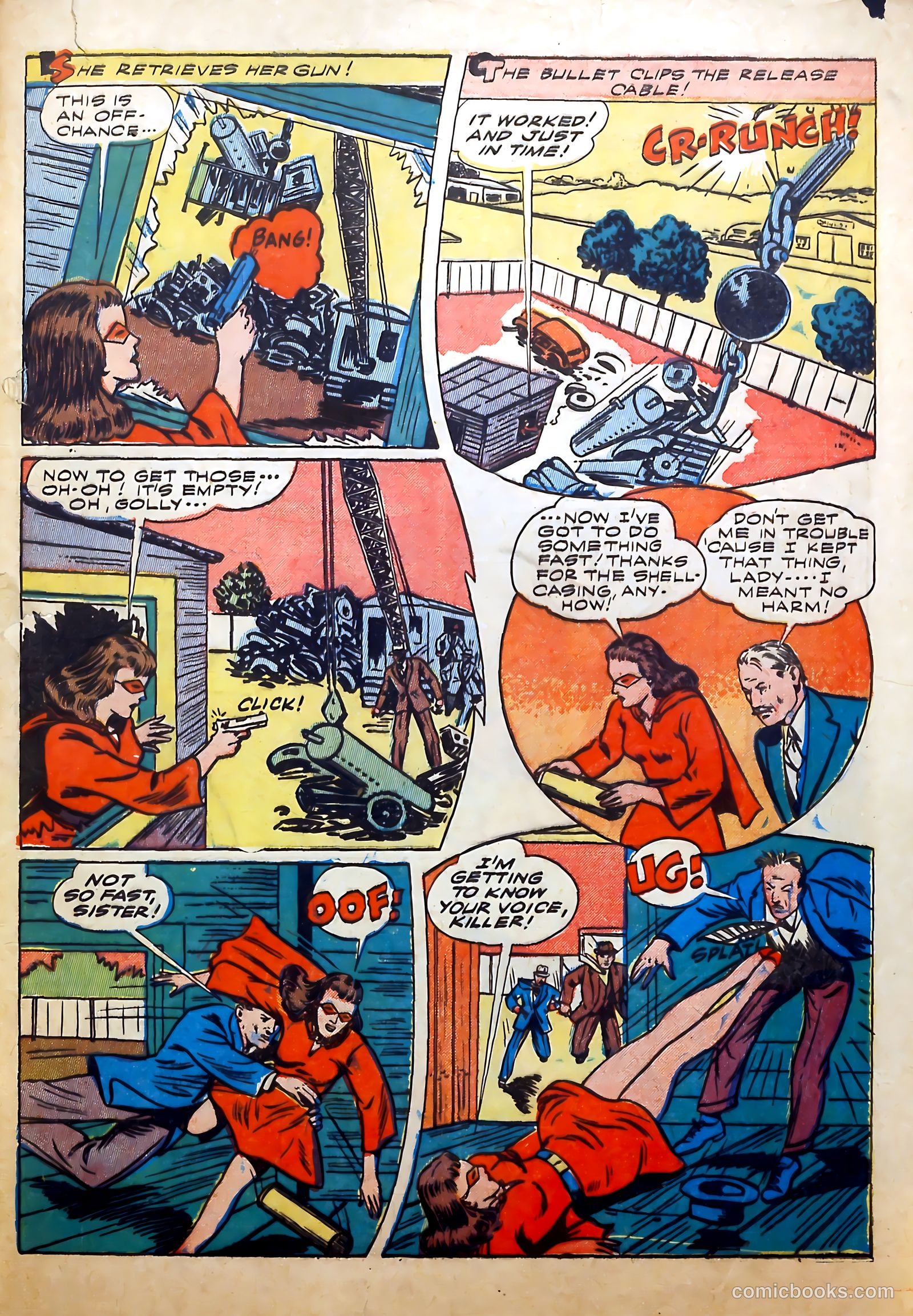Thrilling Comics #38 (1943) — page 57 of 59