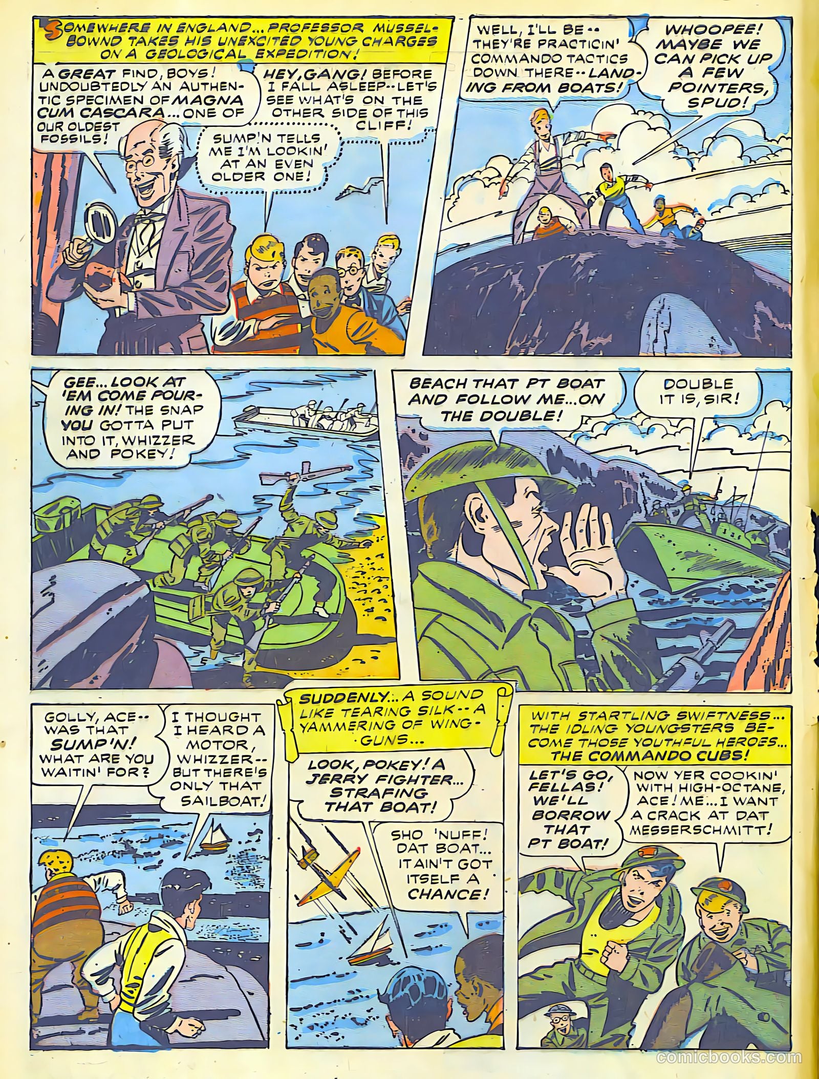 Thrilling Comics #39 (1943) — page 3 of 54