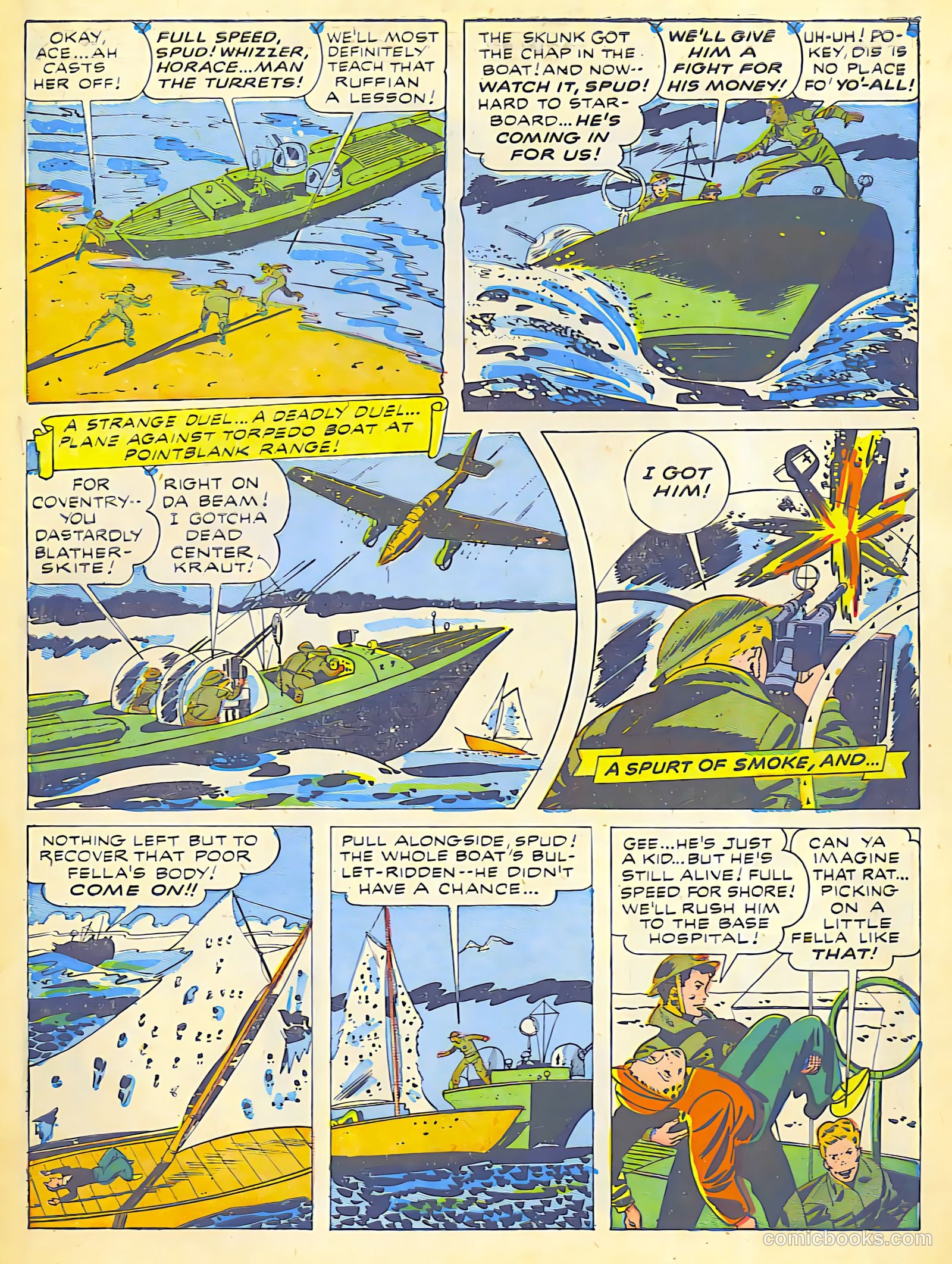 Thrilling Comics #39 (1943) — page 4 of 54