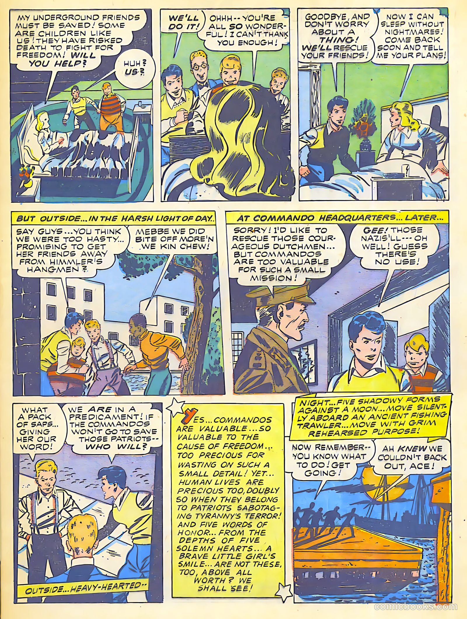 Thrilling Comics #39 (1943) — page 6 of 54