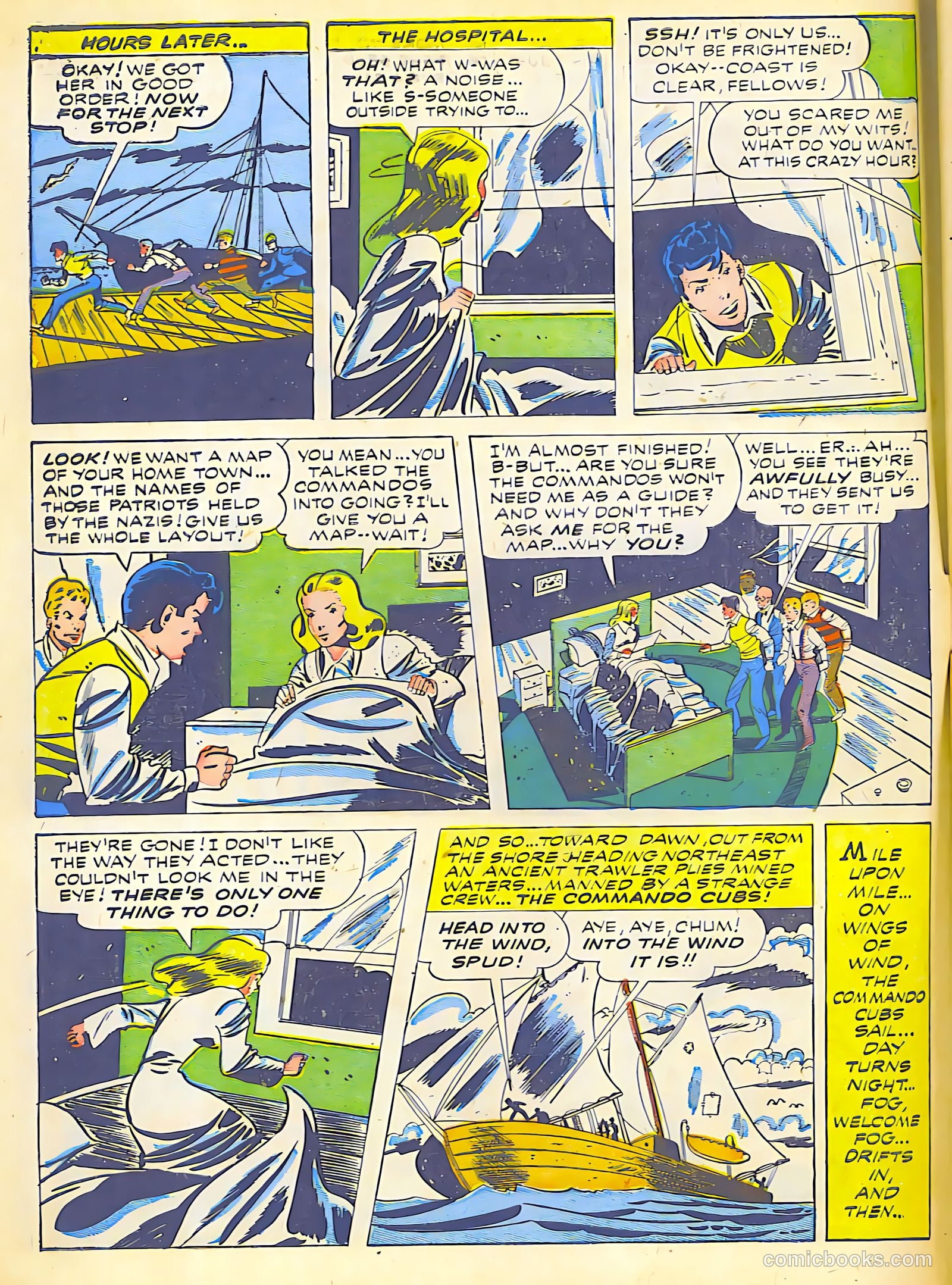 Thrilling Comics #39 (1943) — page 7 of 54