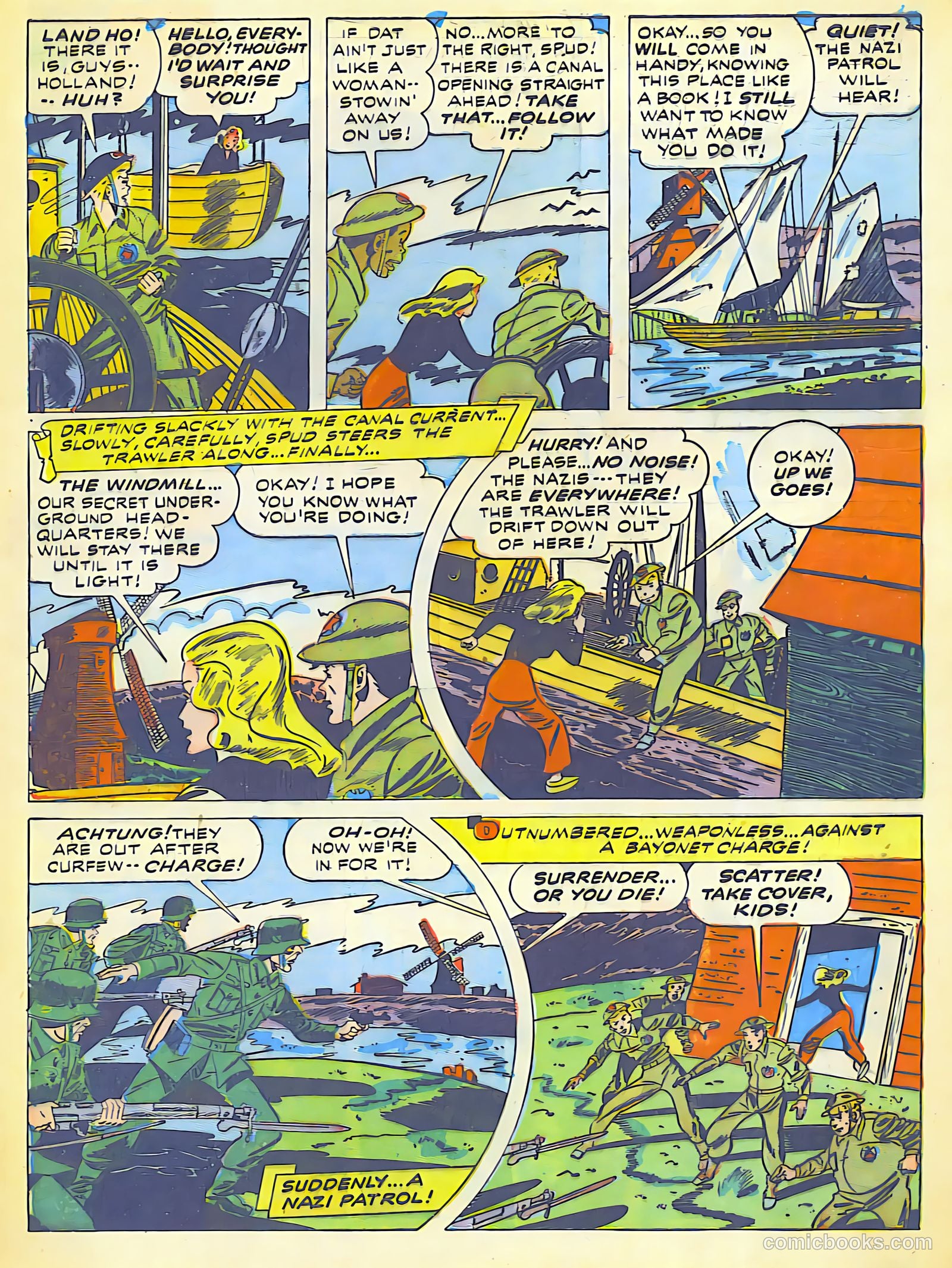 Thrilling Comics #39 (1943) — page 8 of 54