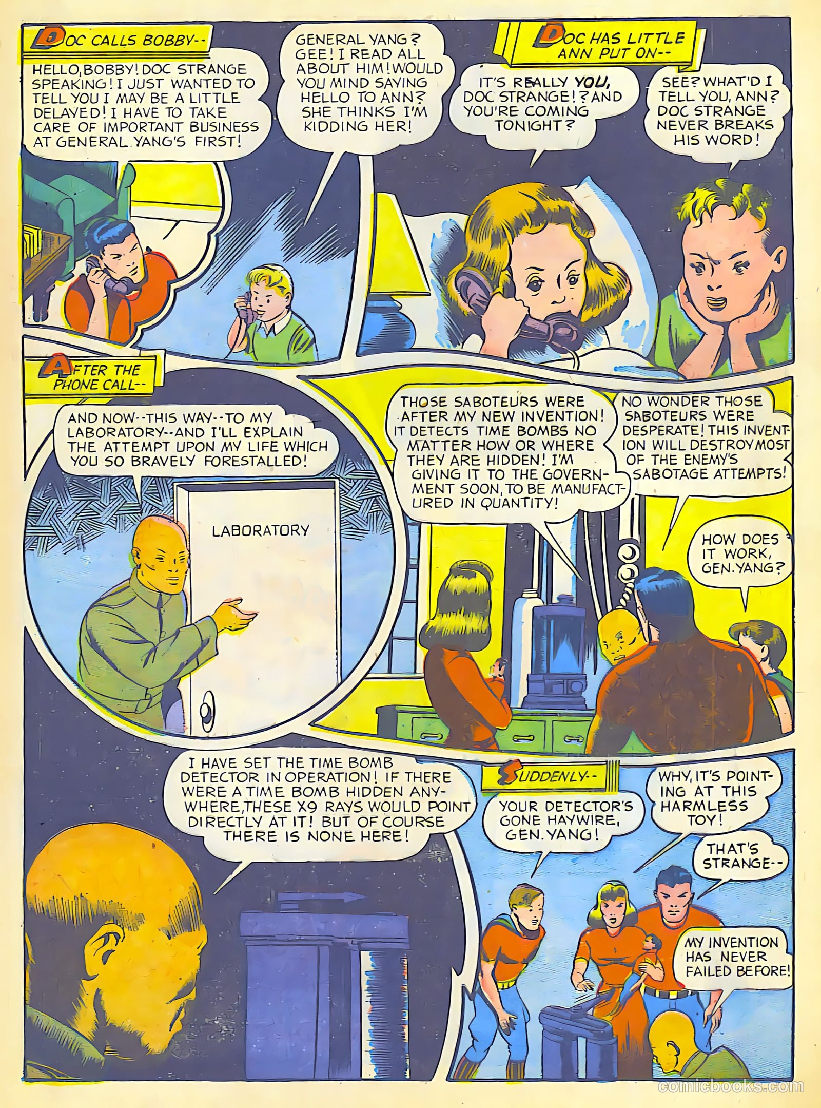 Thrilling Comics #39 (1943) — page 22 of 54