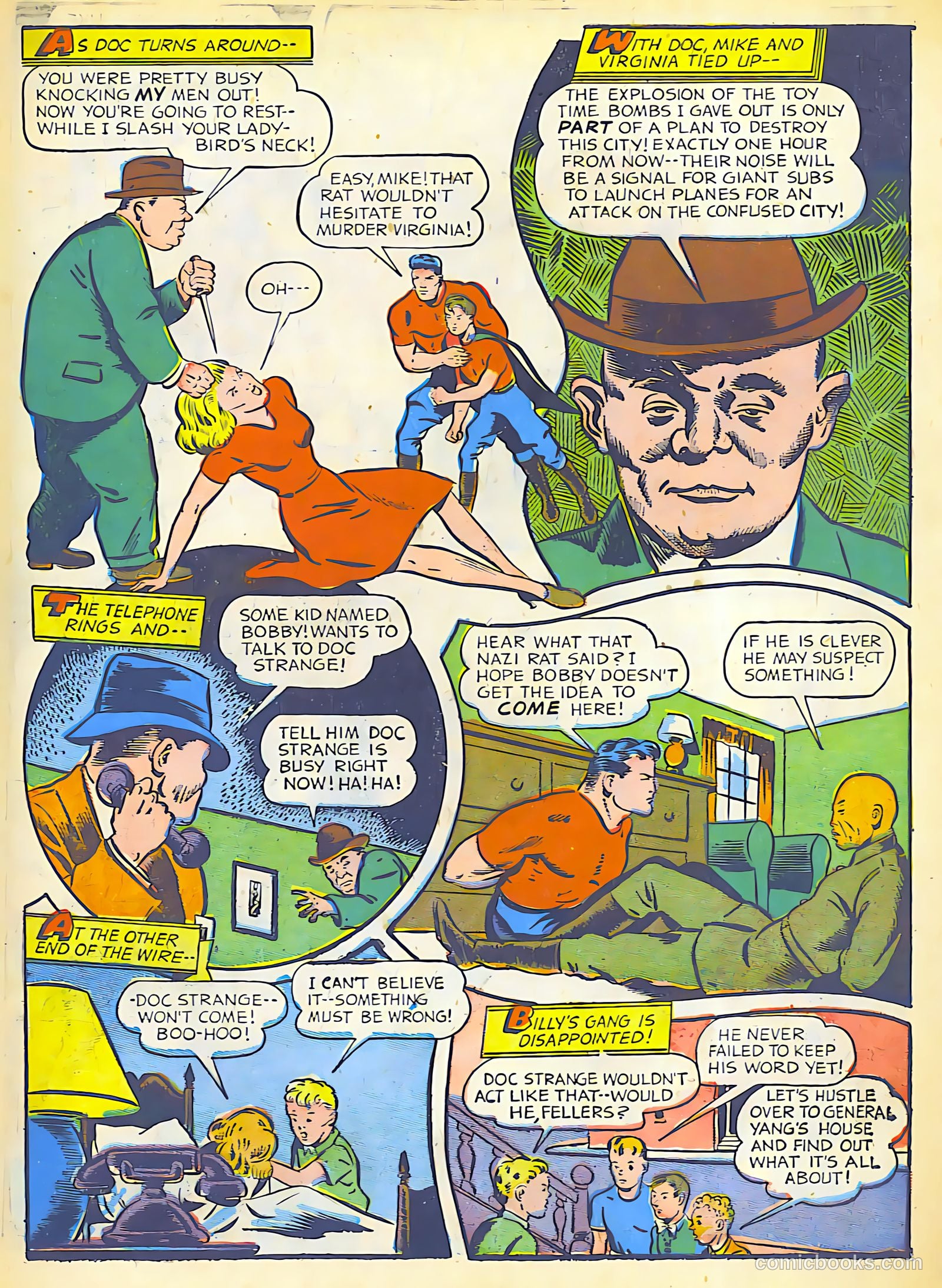 Thrilling Comics #39 (1943) — page 26 of 54