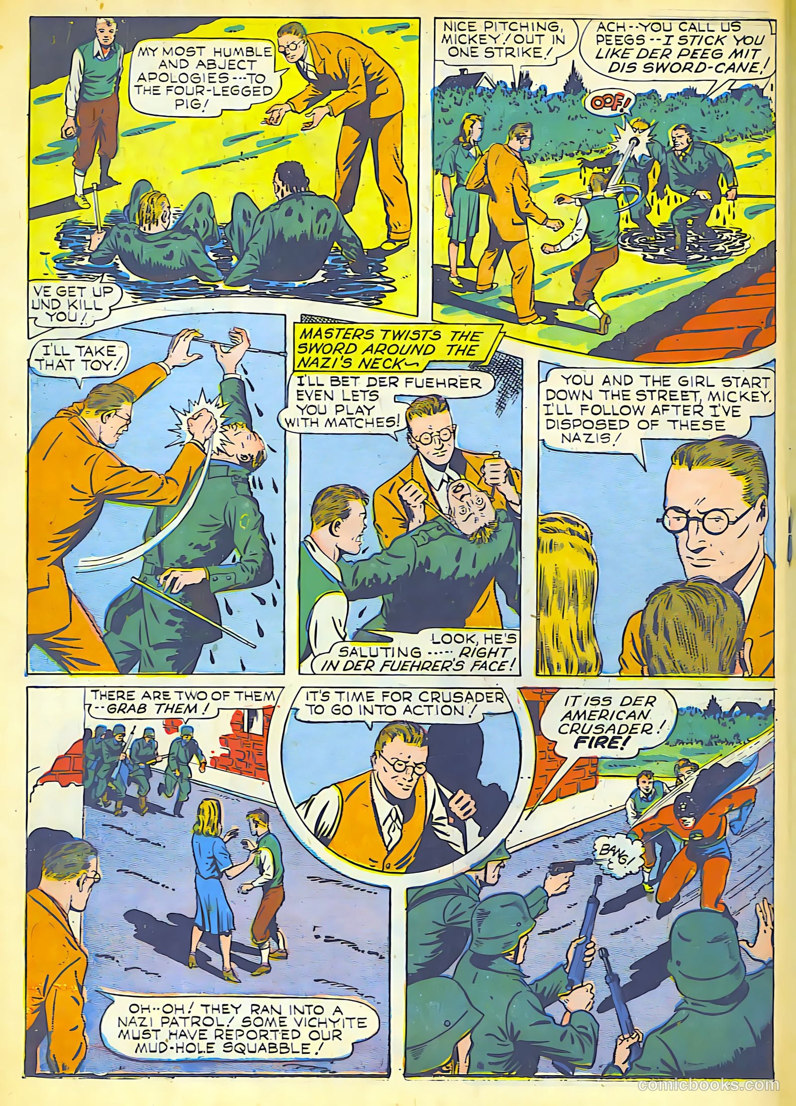 Thrilling Comics #39 (1943) — page 32 of 54