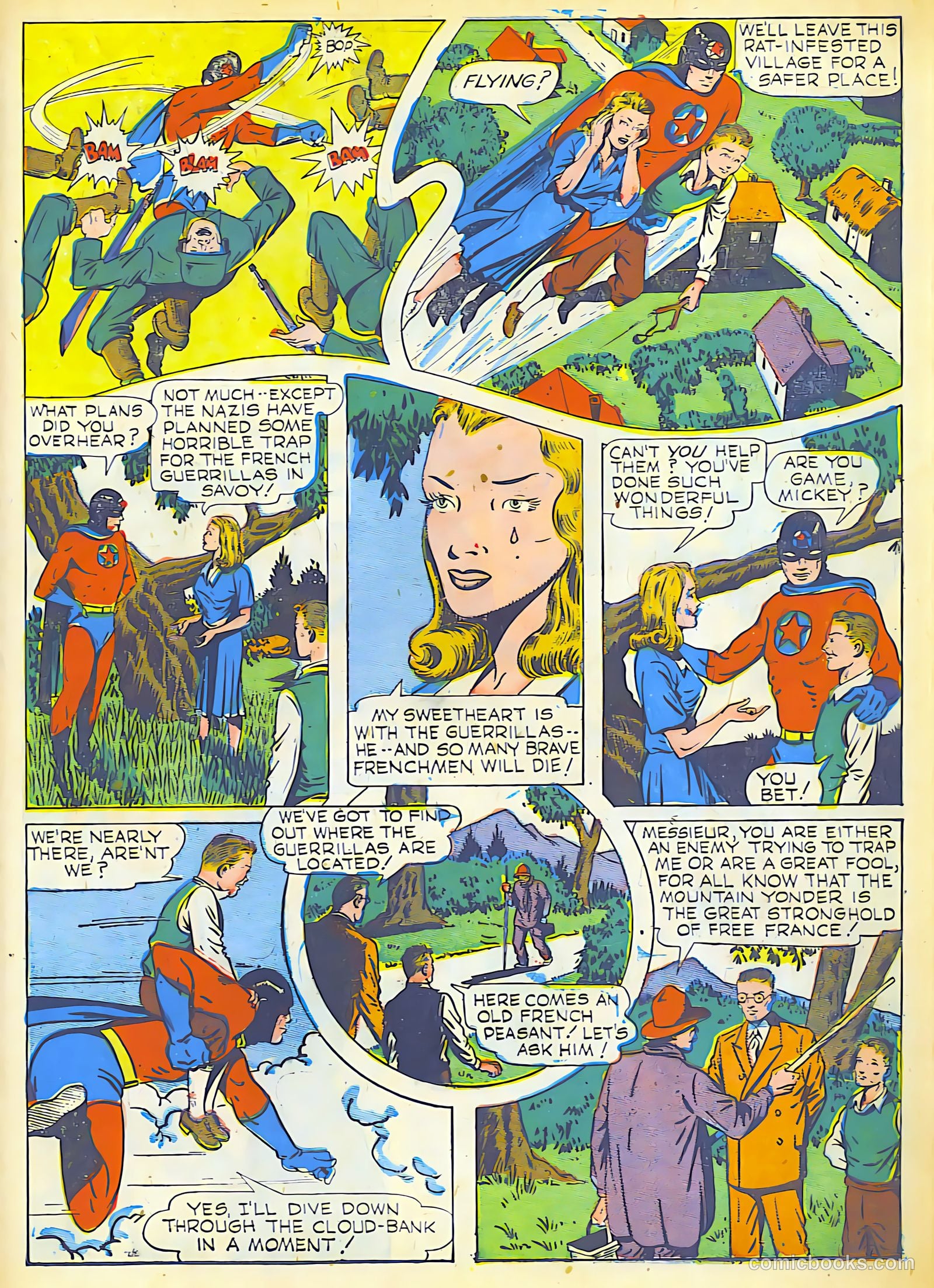 Thrilling Comics #39 (1943) — page 33 of 54