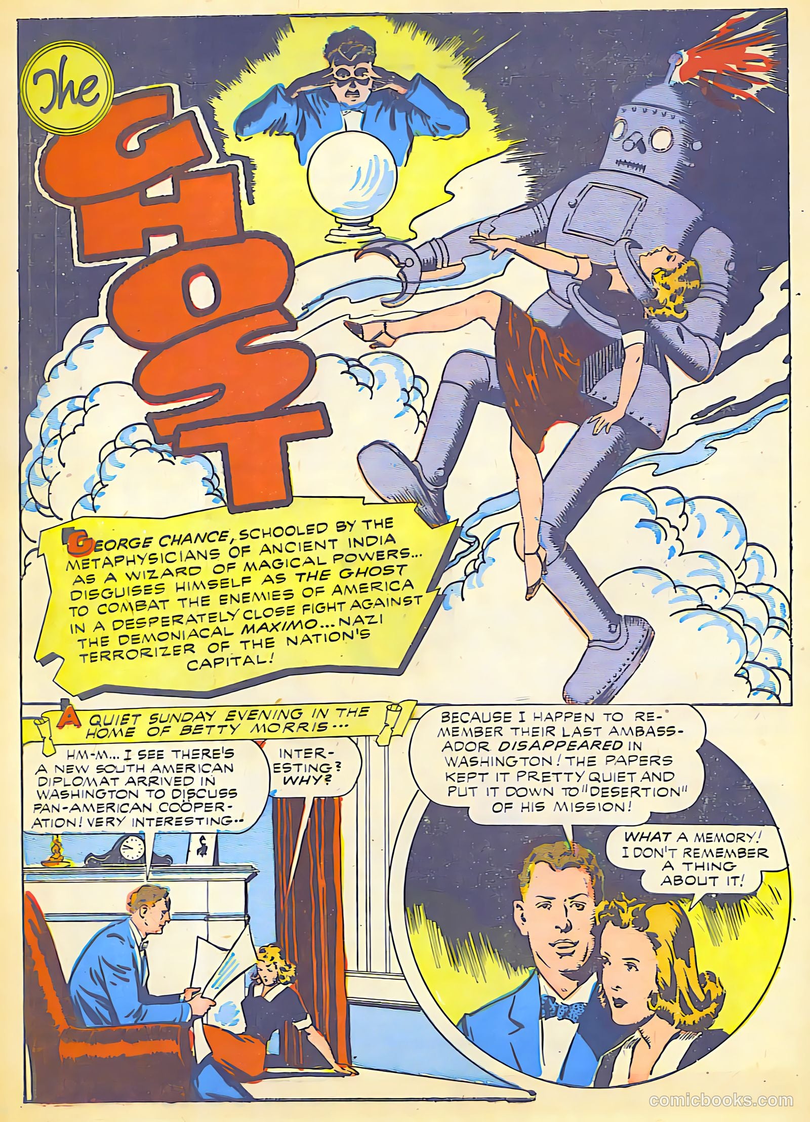 Thrilling Comics #39 (1943) — page 46 of 54