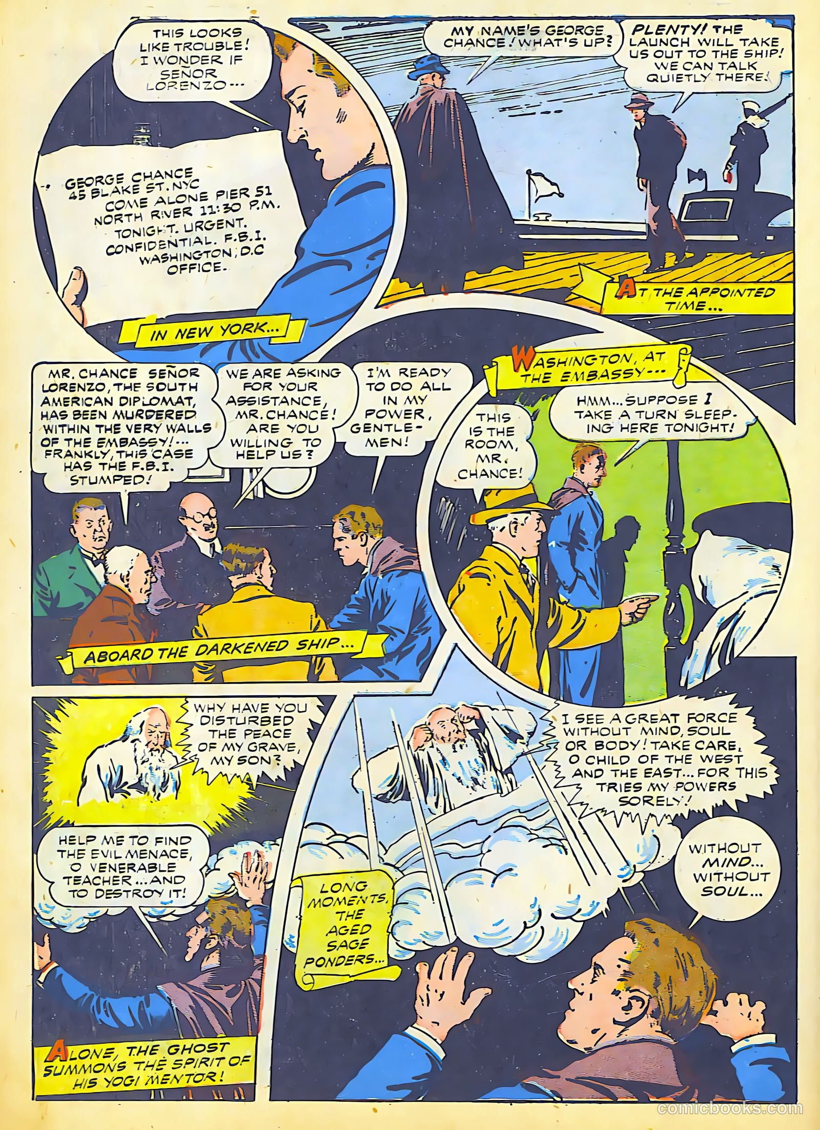 Thrilling Comics #39 (1943) — page 48 of 54