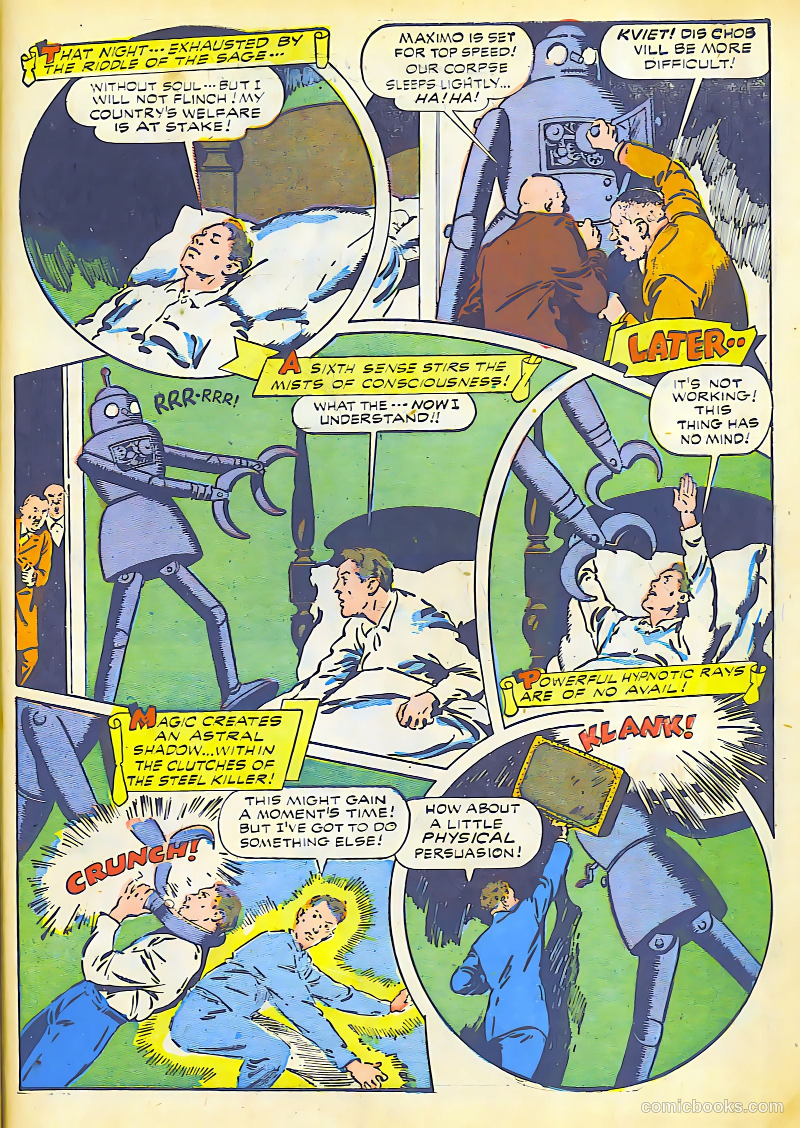 Thrilling Comics #39 (1943) — page 49 of 54